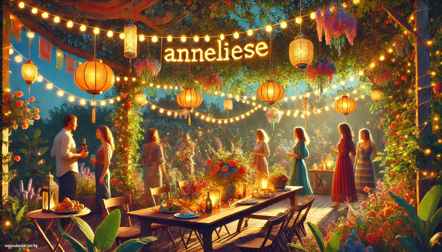 Празнуване на имен ден и име - Anneliese