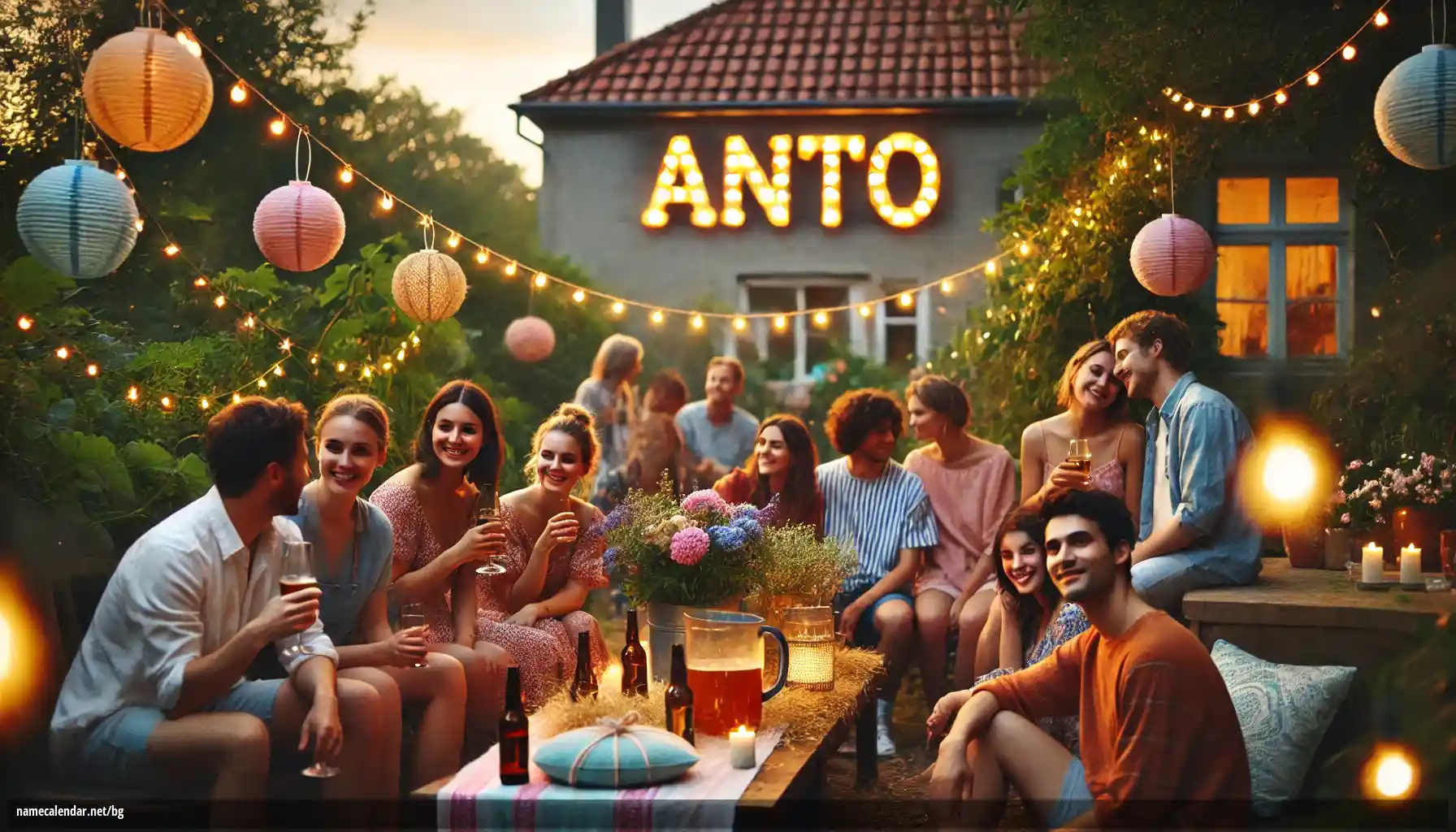 Празнуване на имен ден и име - Anto