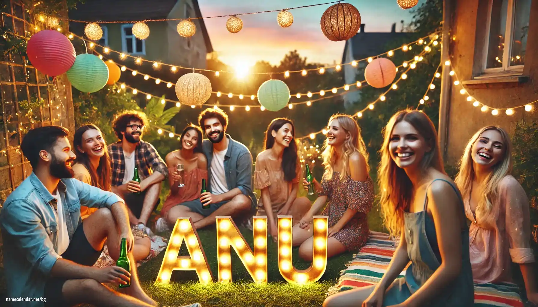 Празнуване на имен ден и име - Anu