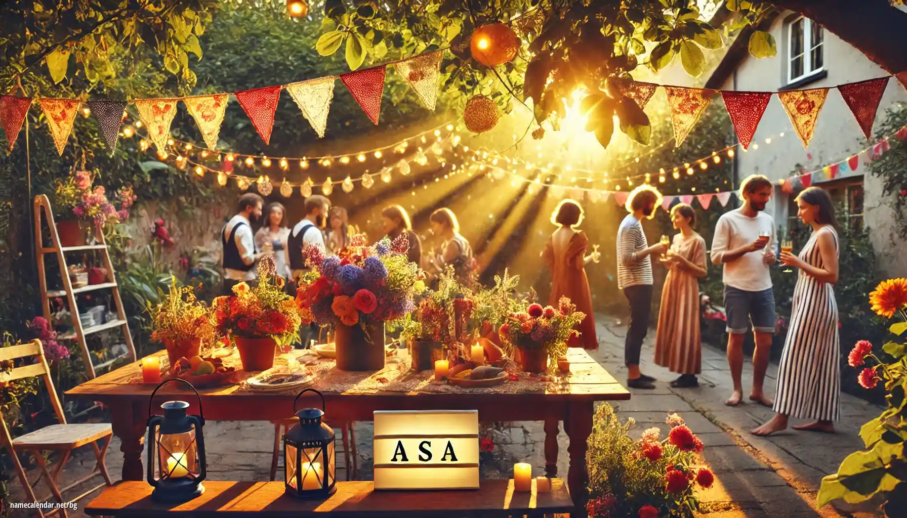 Празнуване на имен ден и име - Asa
