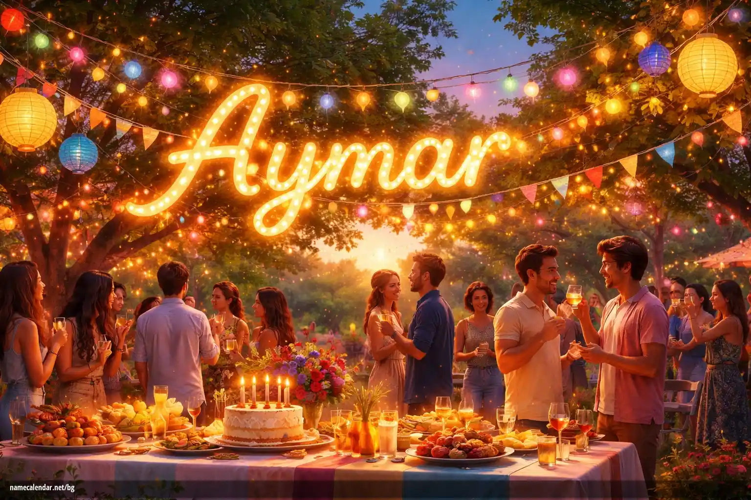 Празнуване на имен ден и име - Aymar