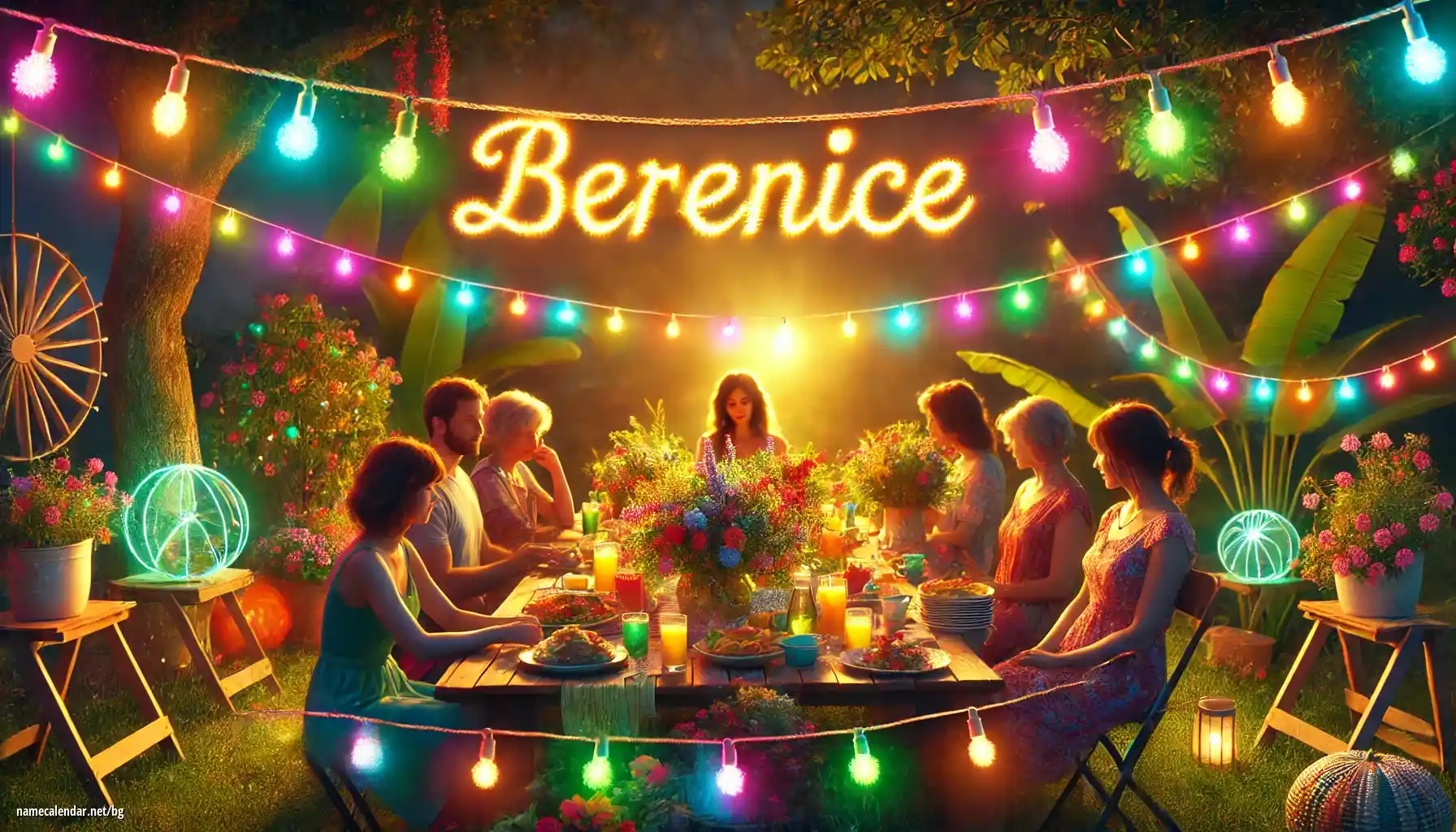 Празнуване на имен ден и име - Bérénice