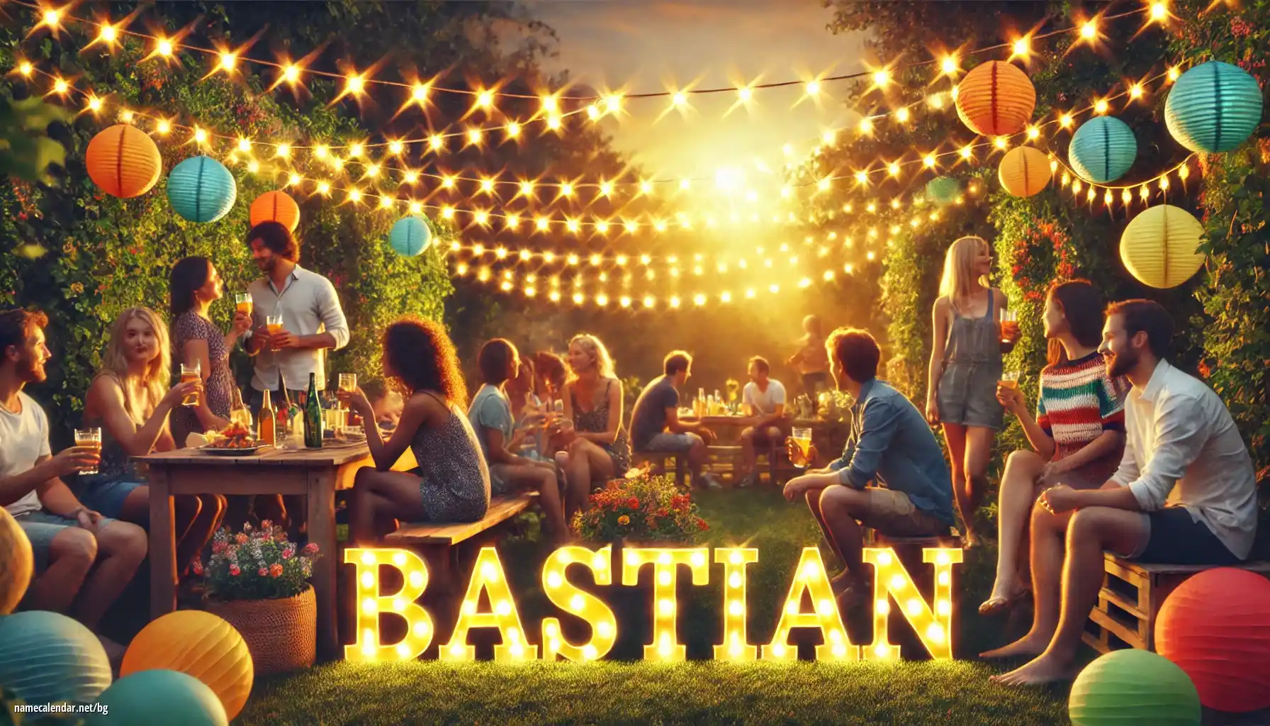 Празнуване на имен ден и име - Bastian