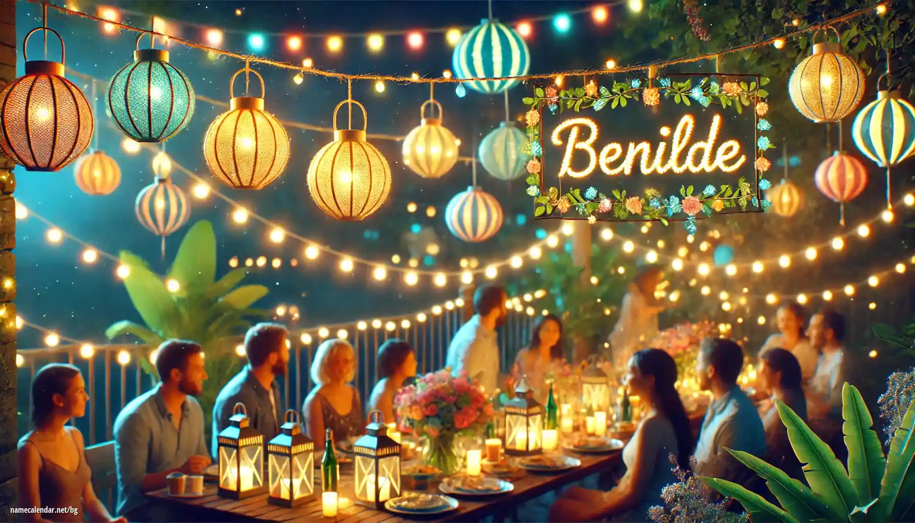 Празнуване на имен ден и име - Benilde