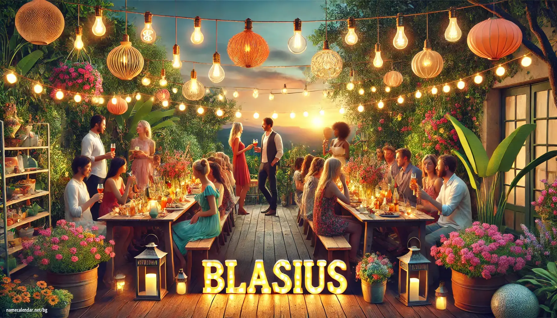 Празнуване на имен ден и име - Blasius