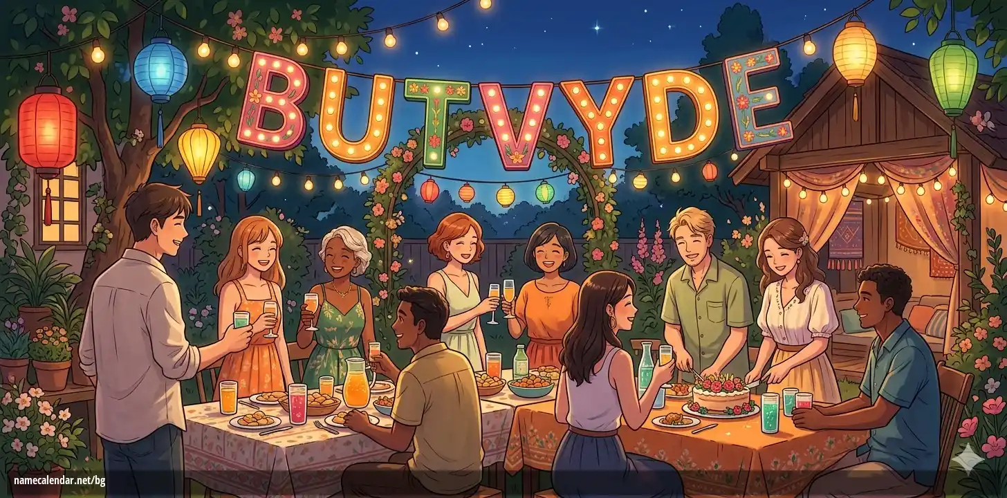 Празнуване на имен ден и име - Butvyde