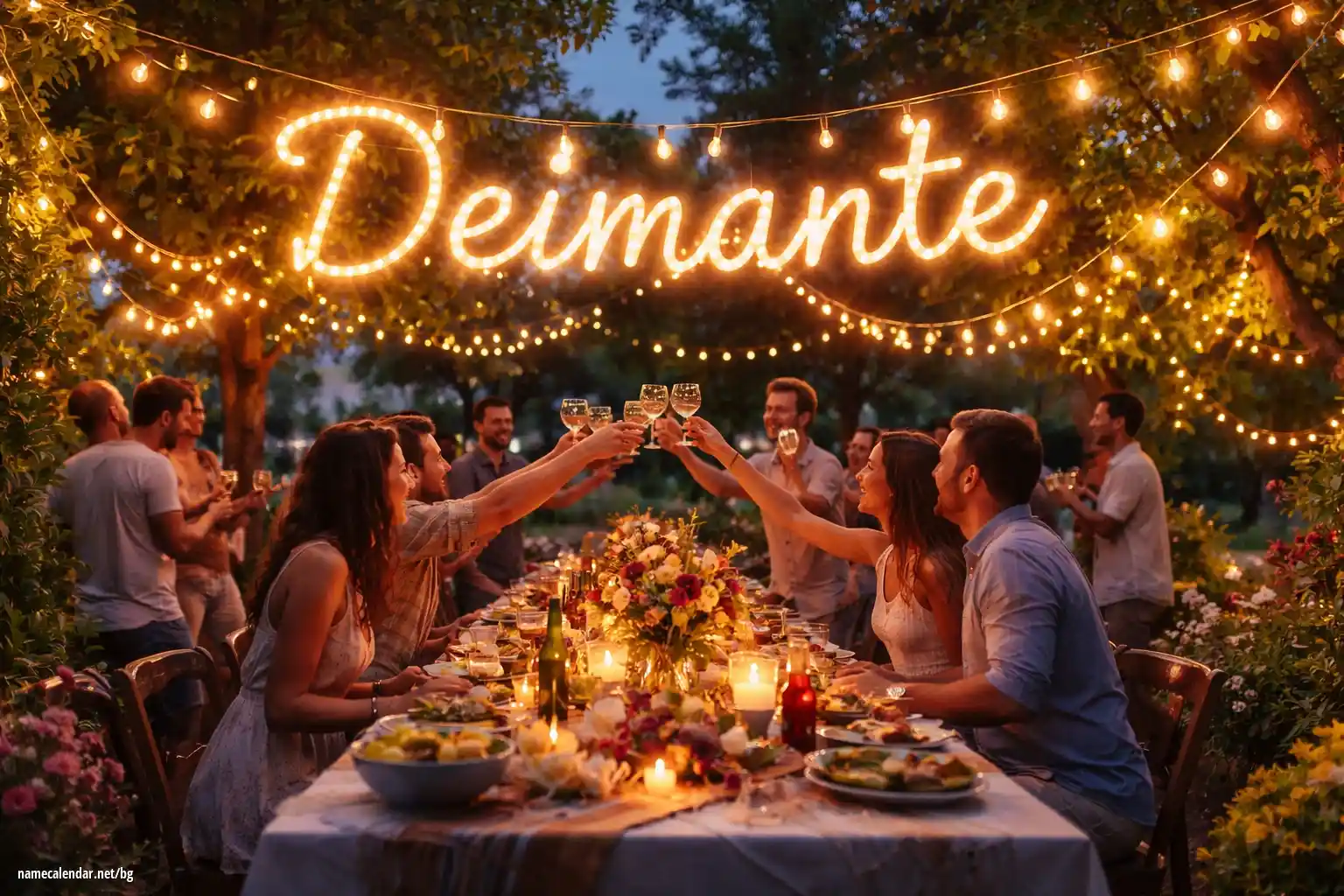 Празнуване на имен ден и име - Deimante