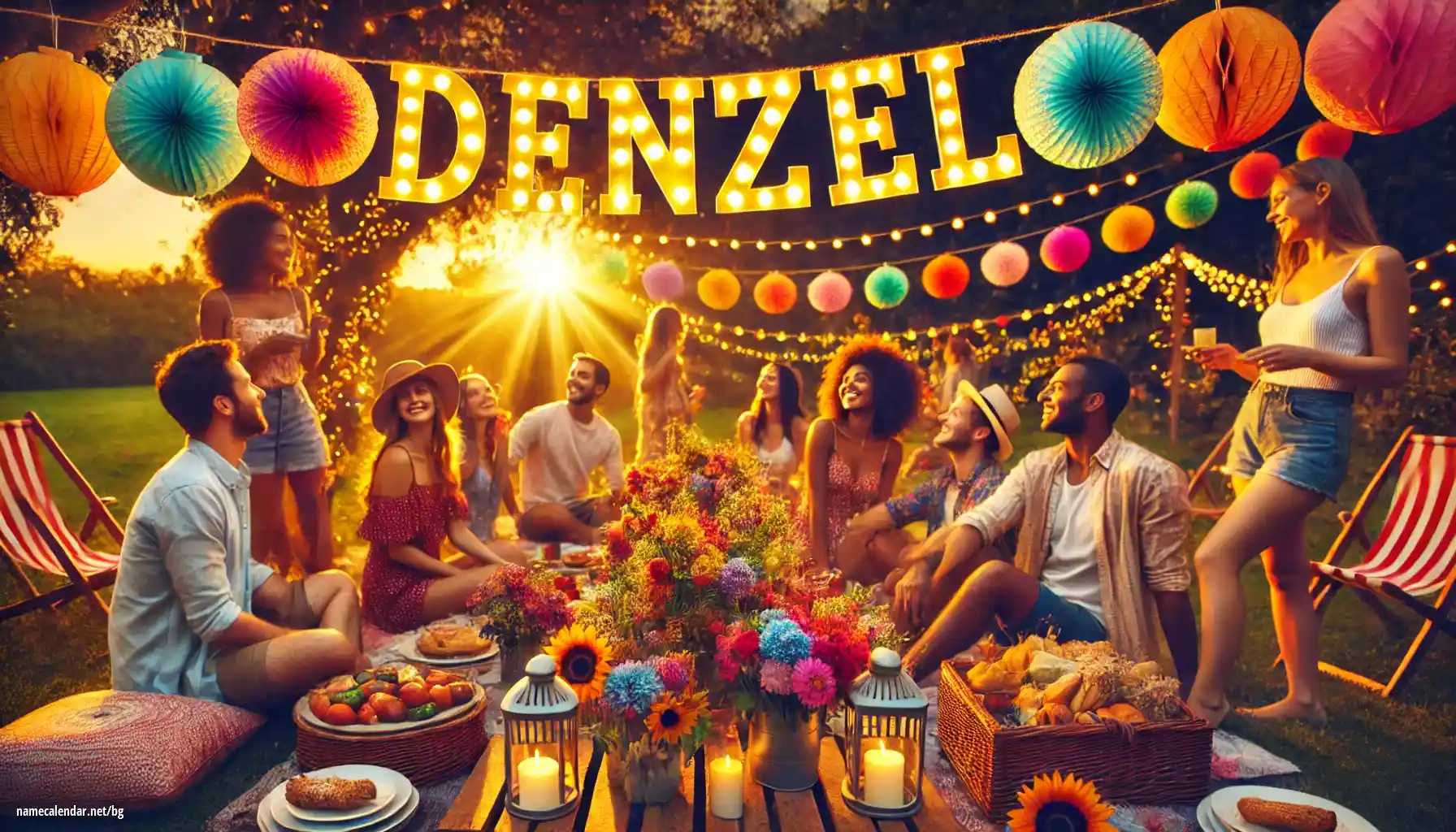 Празнуване на имен ден и име - Denzel