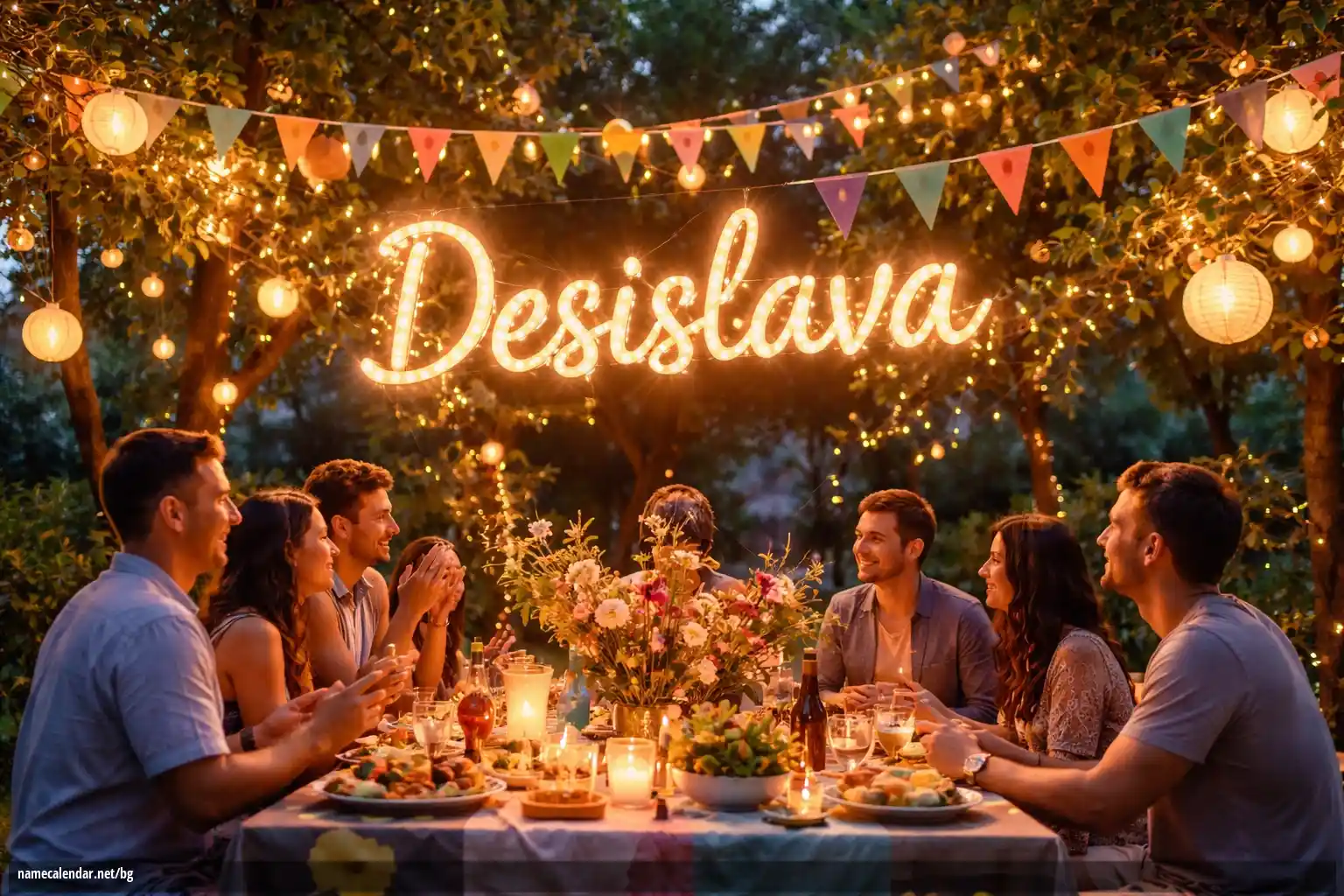 Празнуване на имен ден и име - Desislava