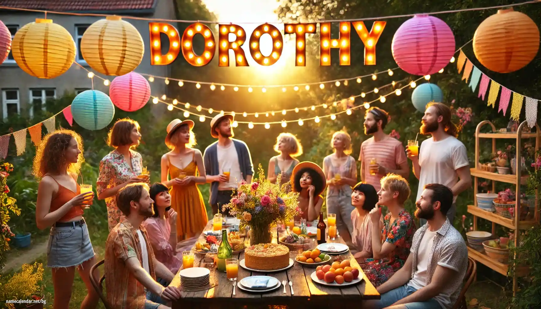 Празнуване на имен ден и име - Dorothy