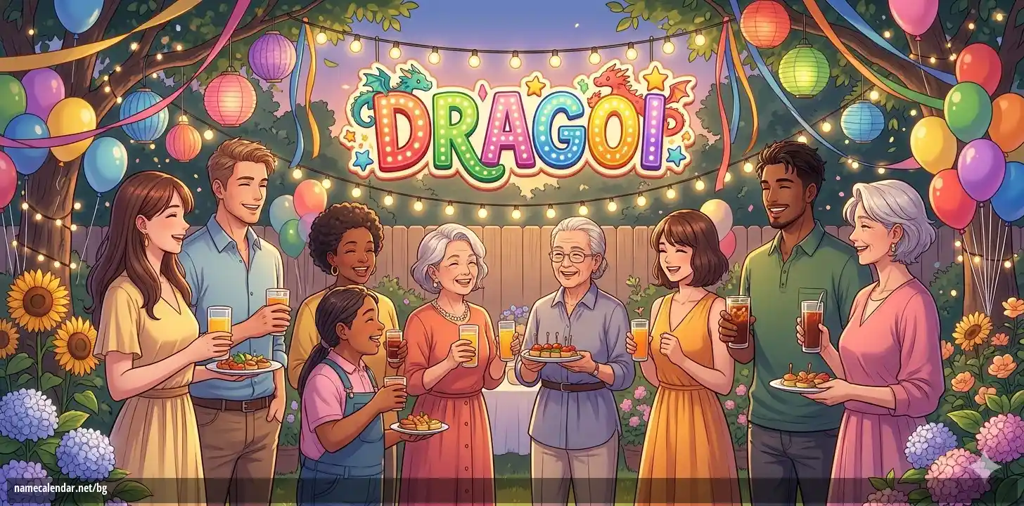 Празнуване на имен ден и име - Dragoi
