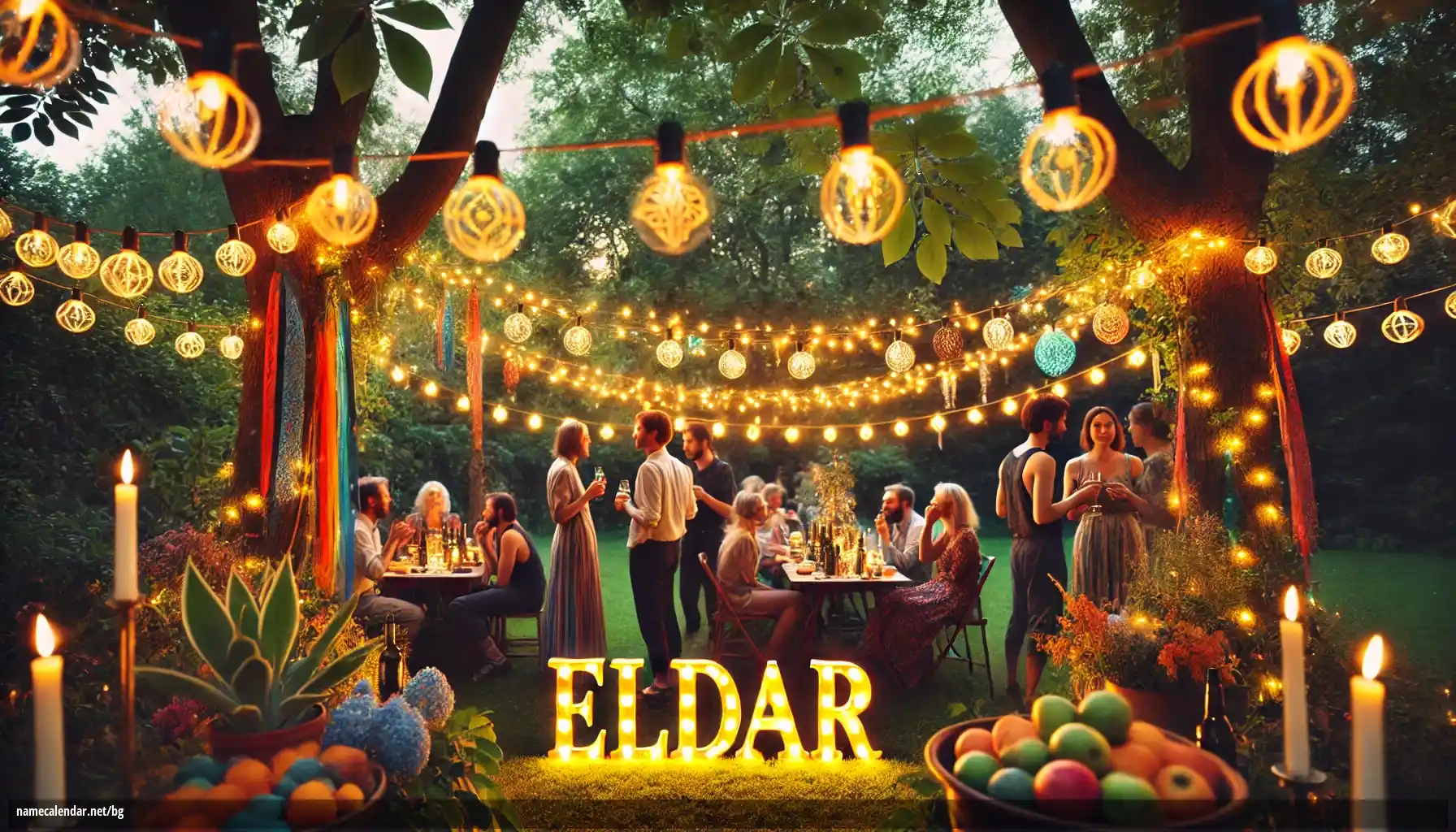 Празнуване на имен ден и име - Eldar