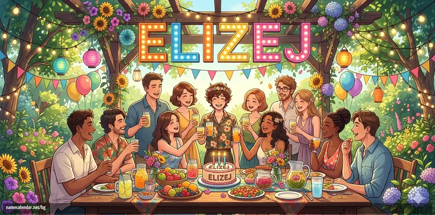 Празнуване на имен ден и име - Elizej