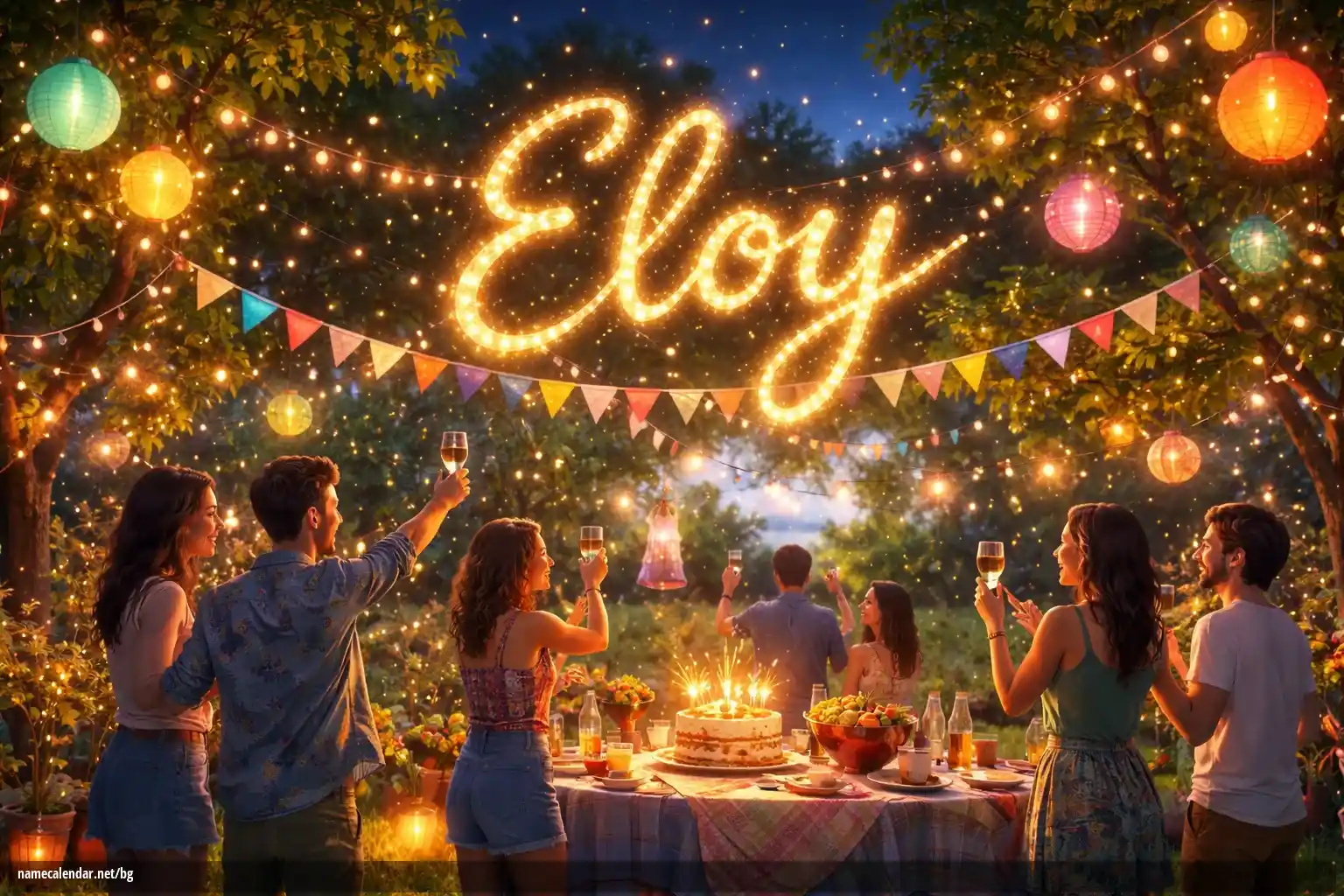 Празнуване на имен ден и име - Eloy