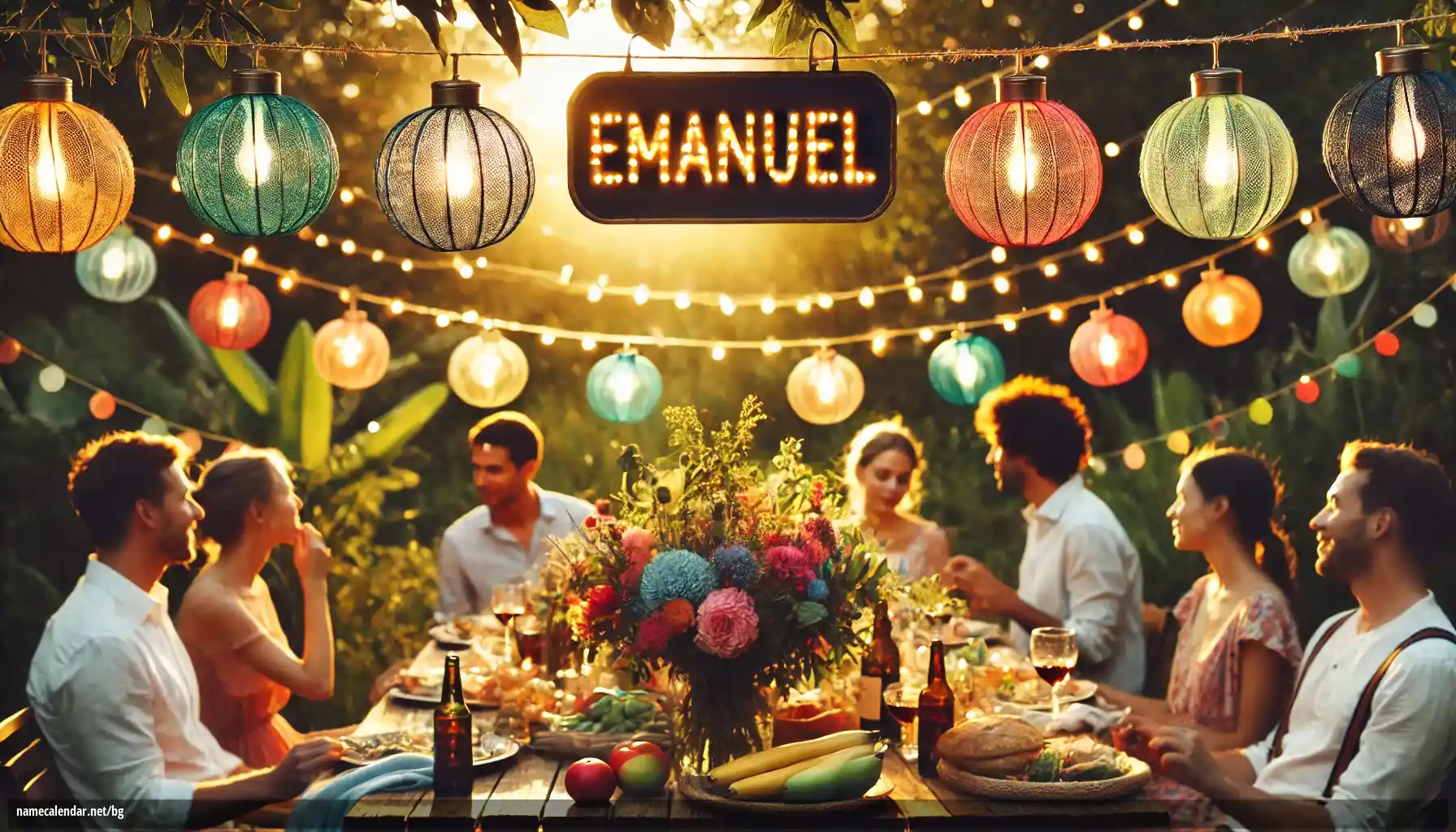 Празнуване на имен ден и име - Emánuel