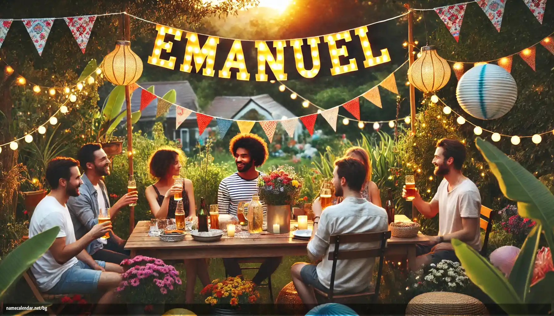 Празнуване на имен ден и име - Emanuel