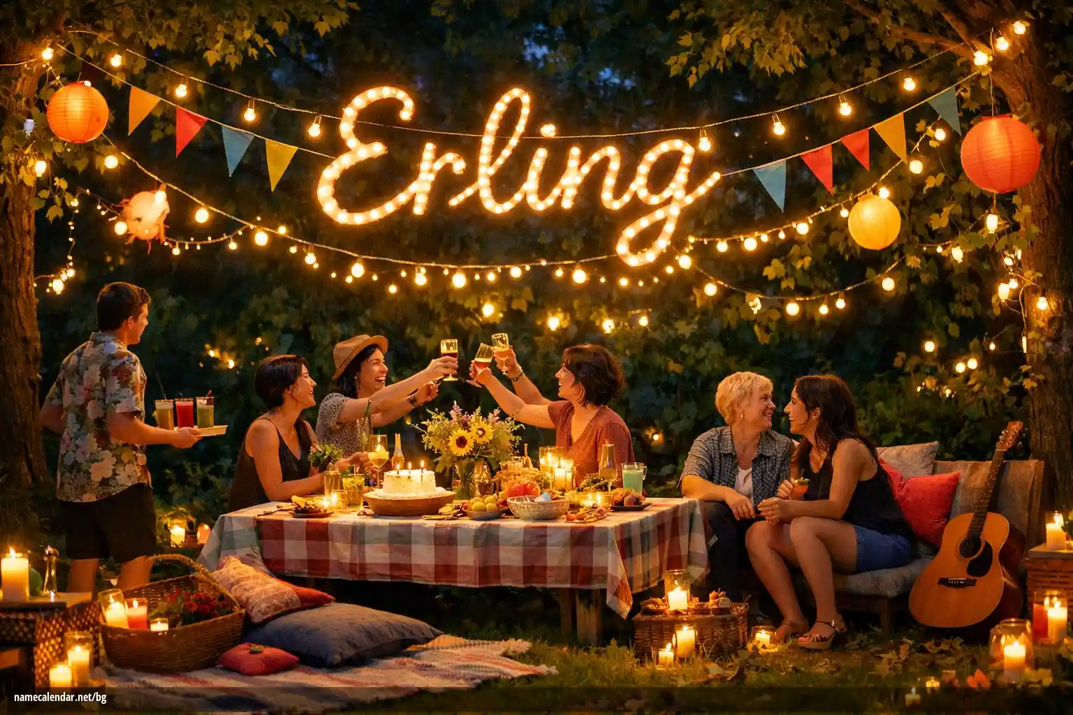 Празнуване на имен ден и име - Erling