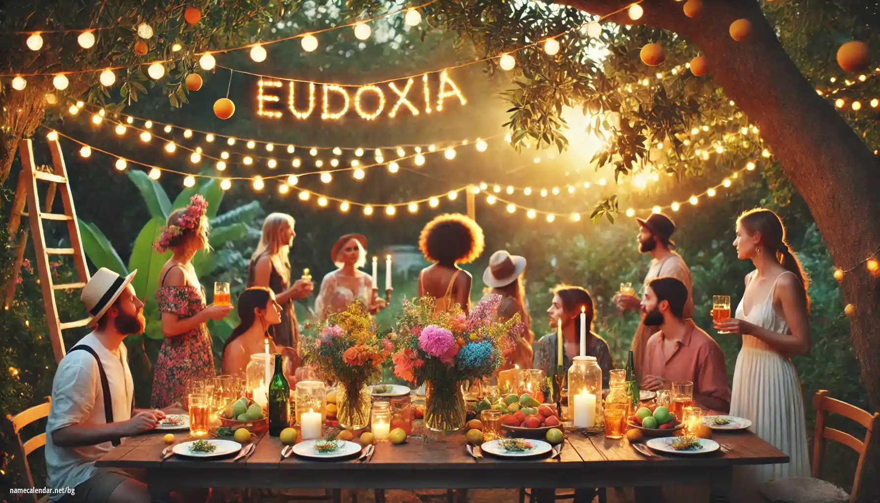 Празнуване на имен ден и име - Eudoxia