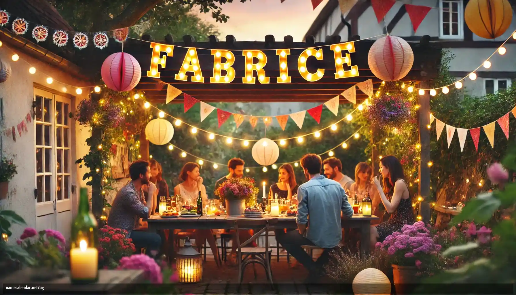 Празнуване на имен ден и име - Fabrice