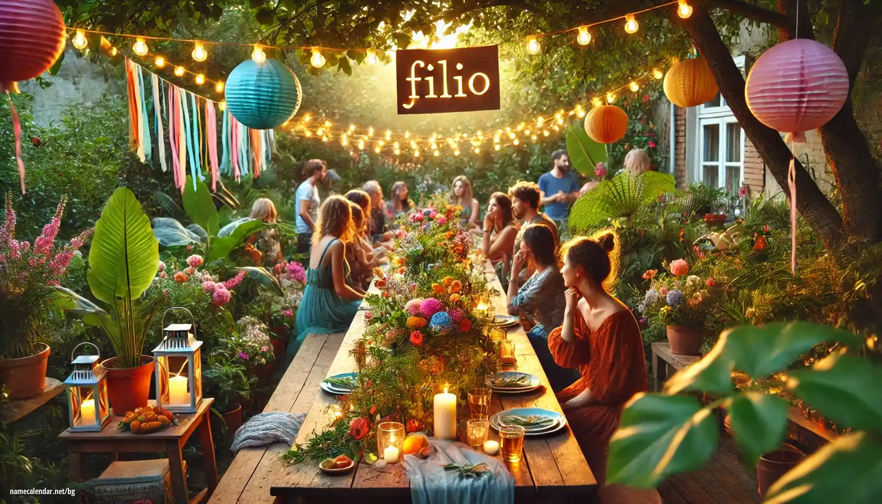 Празнуване на имен ден и име - Filio