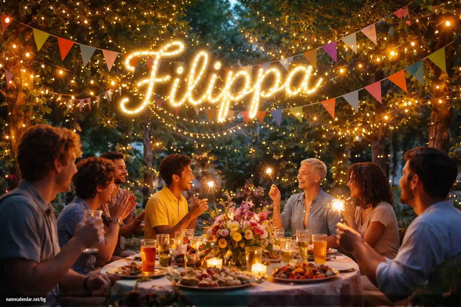 Празнуване на имен ден и име - Filippa