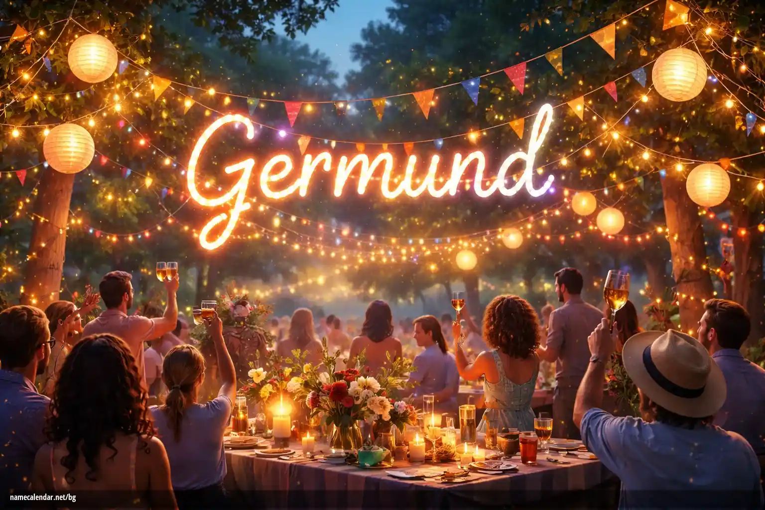 Празнуване на имен ден и име - Germund