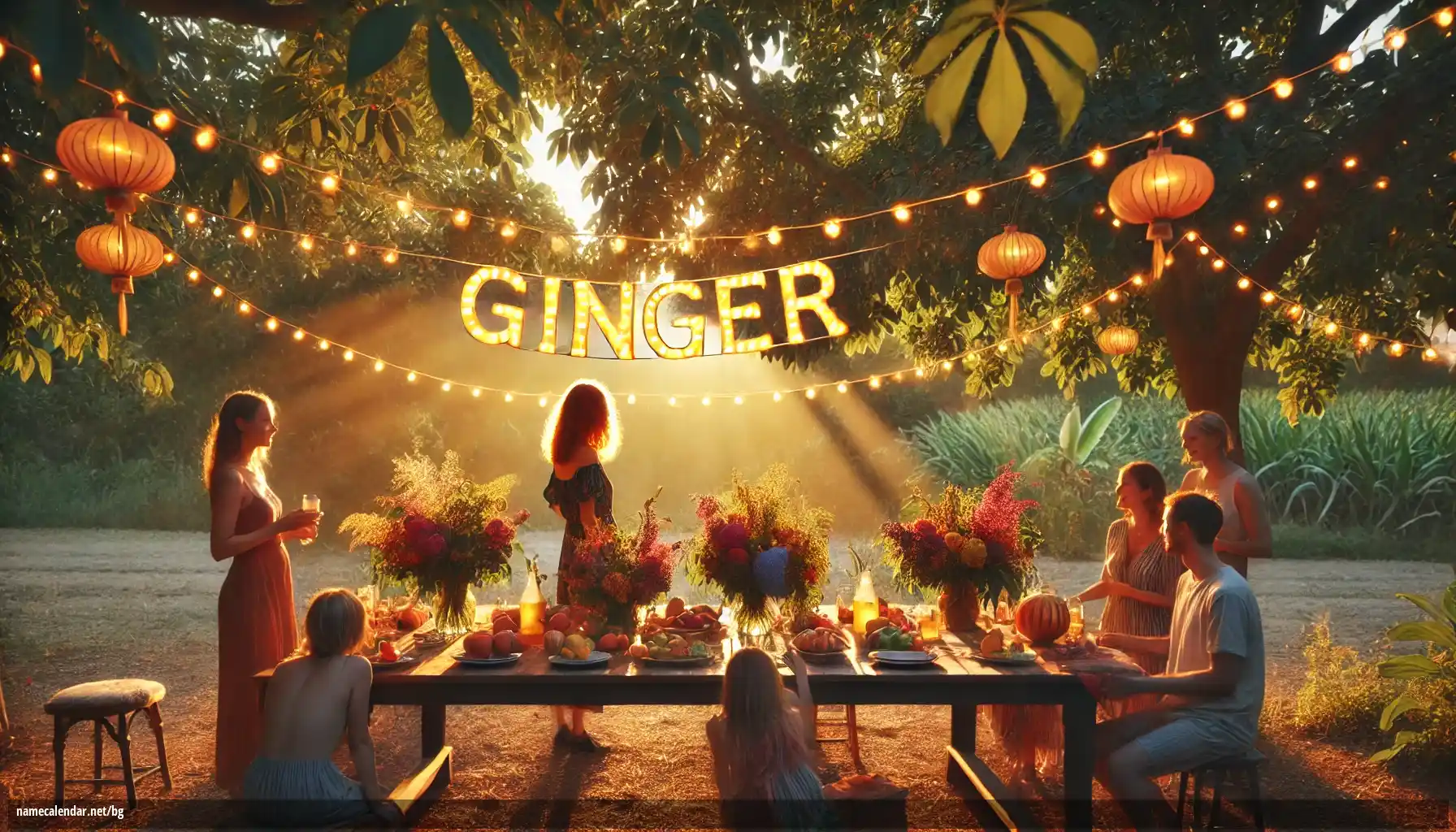 Празнуване на имен ден и име - Ginger