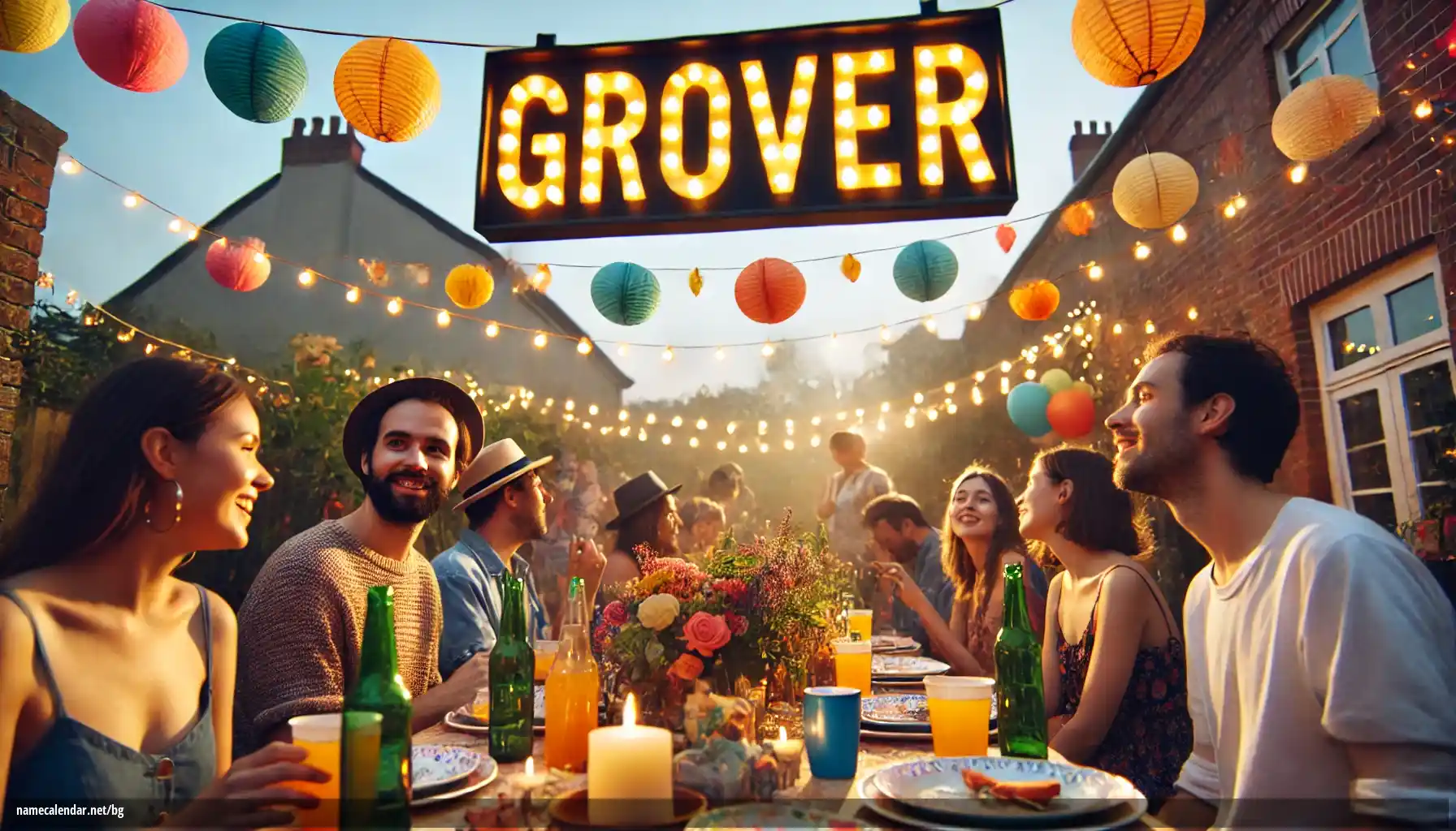 Празнуване на имен ден и име - Grover