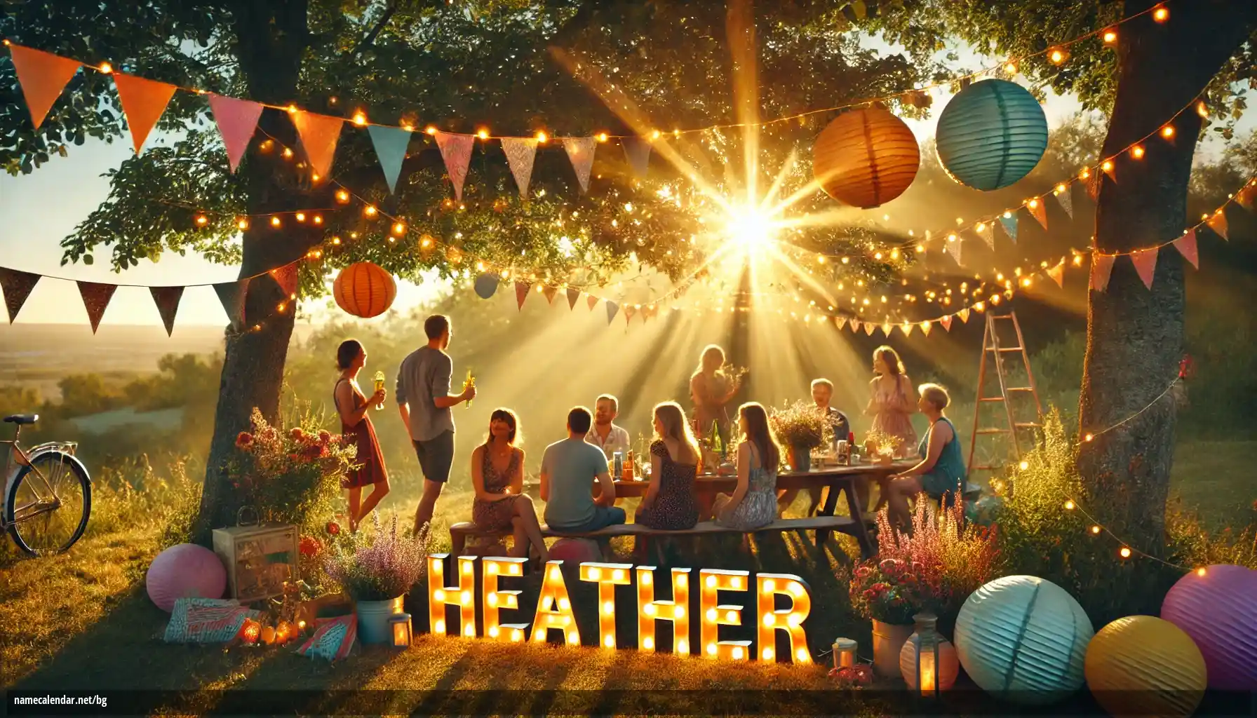Празнуване на имен ден и име - Heather
