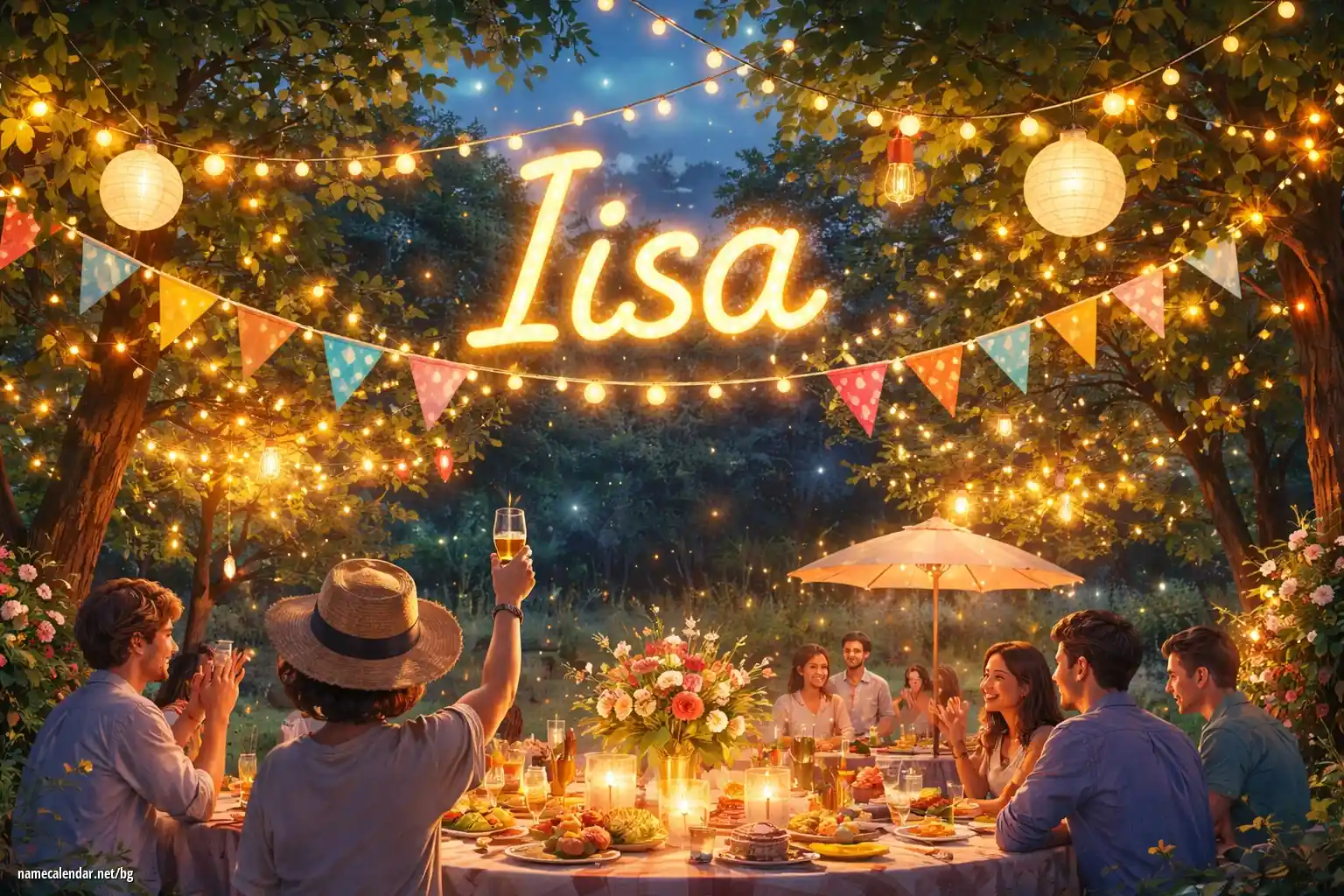 Празнуване на имен ден и име - Iisa