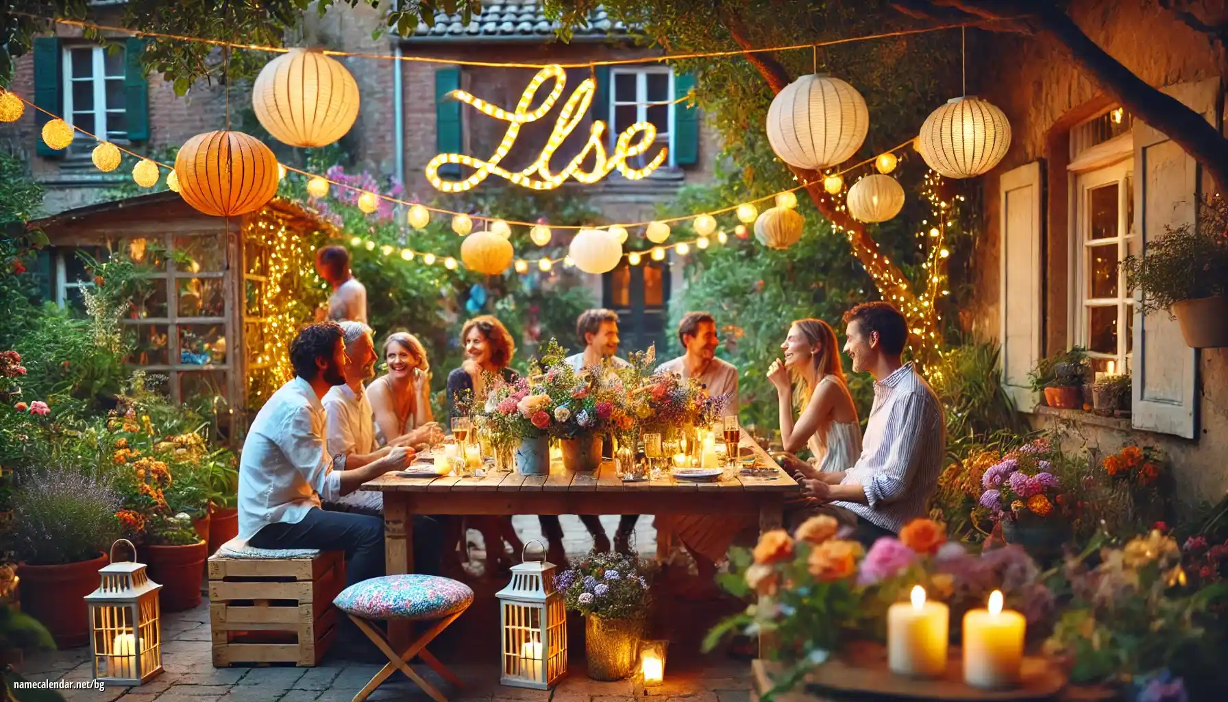 Празнуване на имен ден и име - Ilse