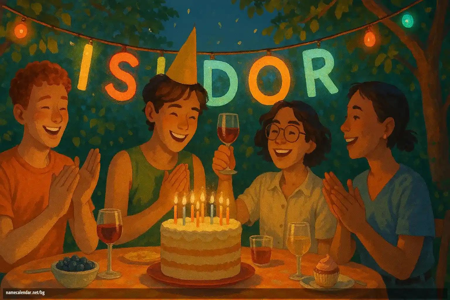 Празнуване на имен ден и име - Isidor