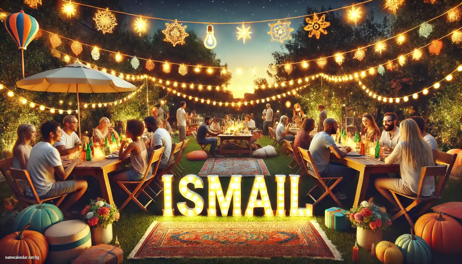 Празнуване на имен ден и име - Ismail