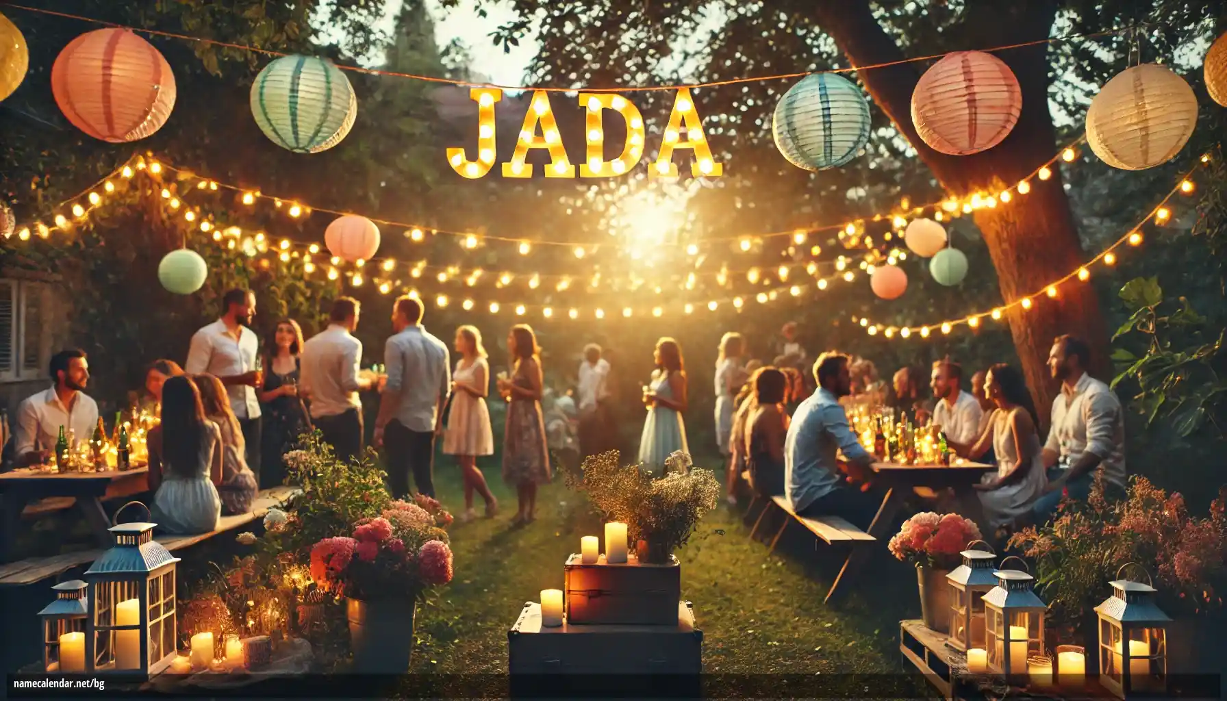 Празнуване на имен ден и име - Jada