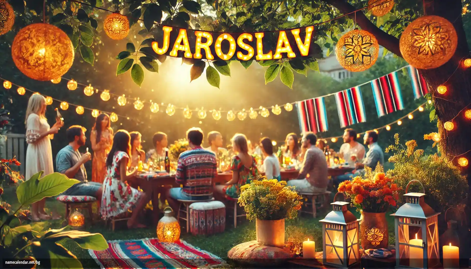 Празнуване на имен ден и име - Jaroslav