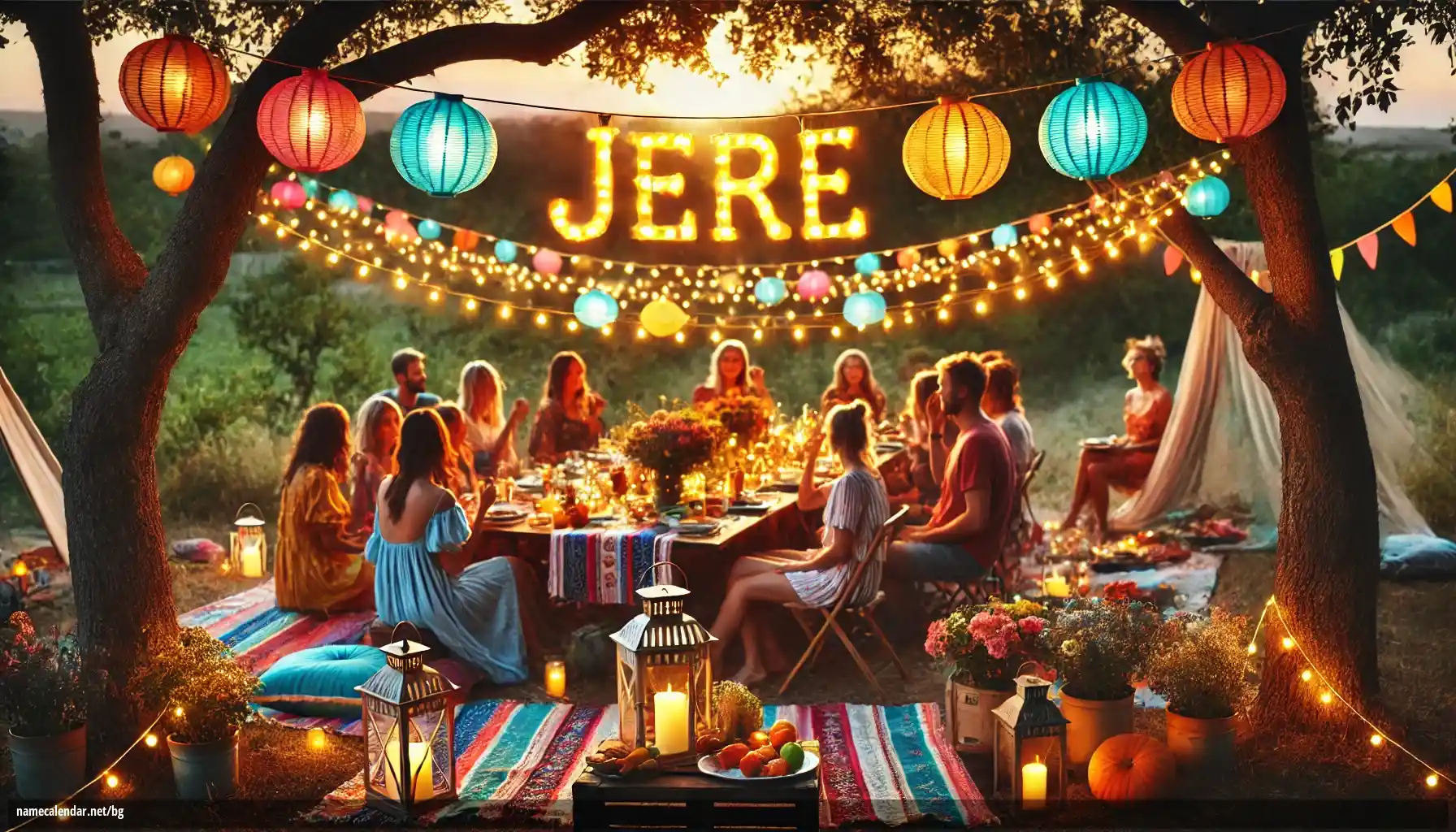 Празнуване на имен ден и име - Jere