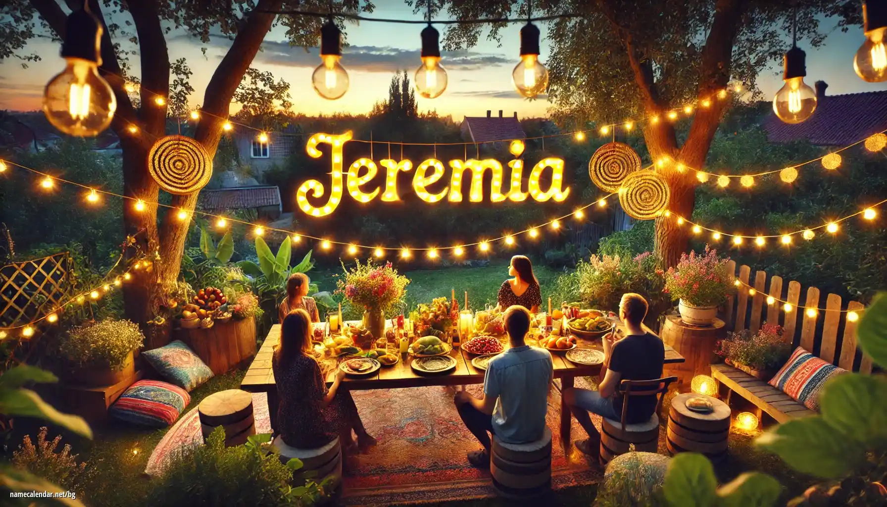 Празнуване на имен ден и име - Jeremia