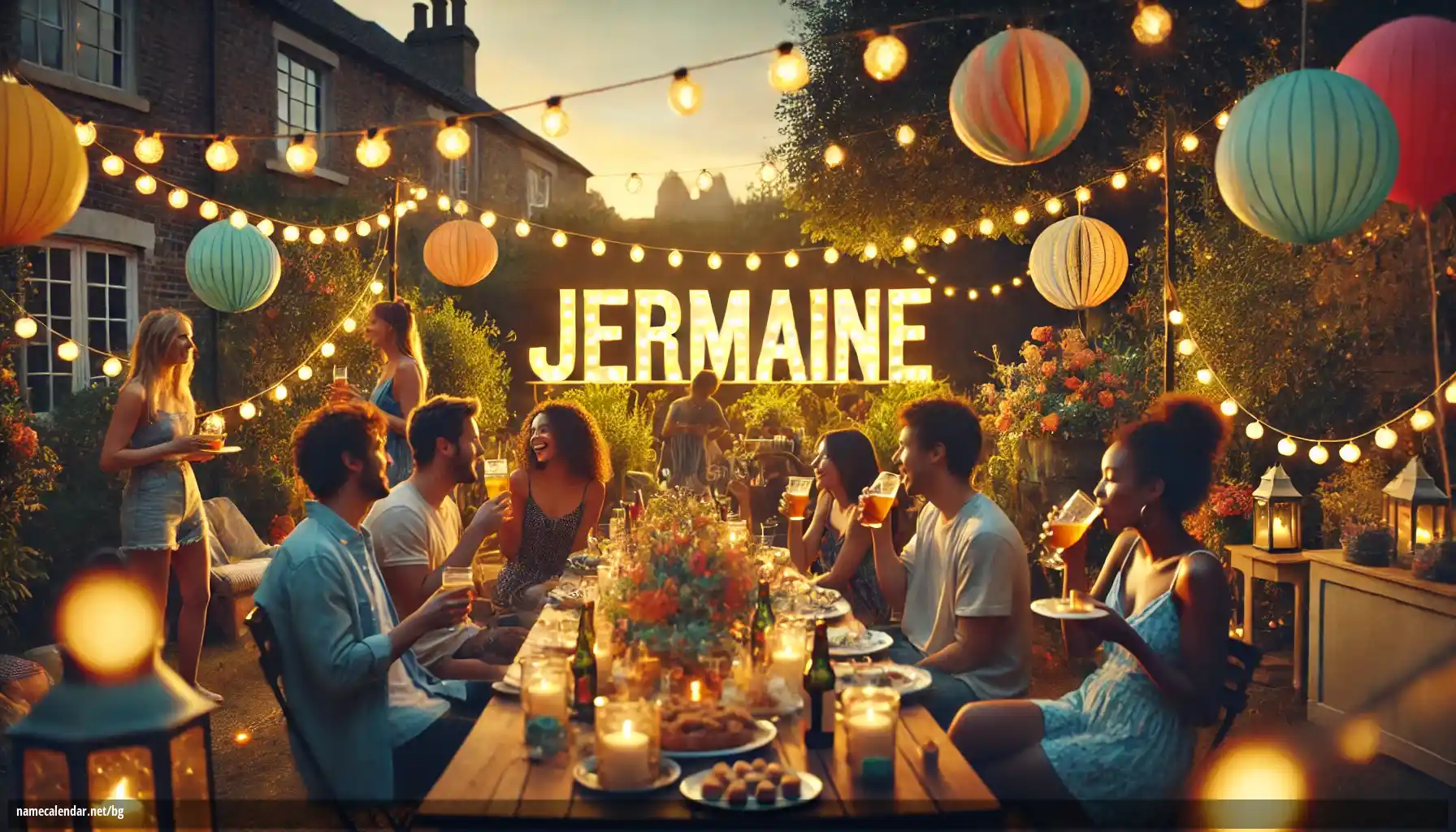 Празнуване на имен ден и име - Jermaine