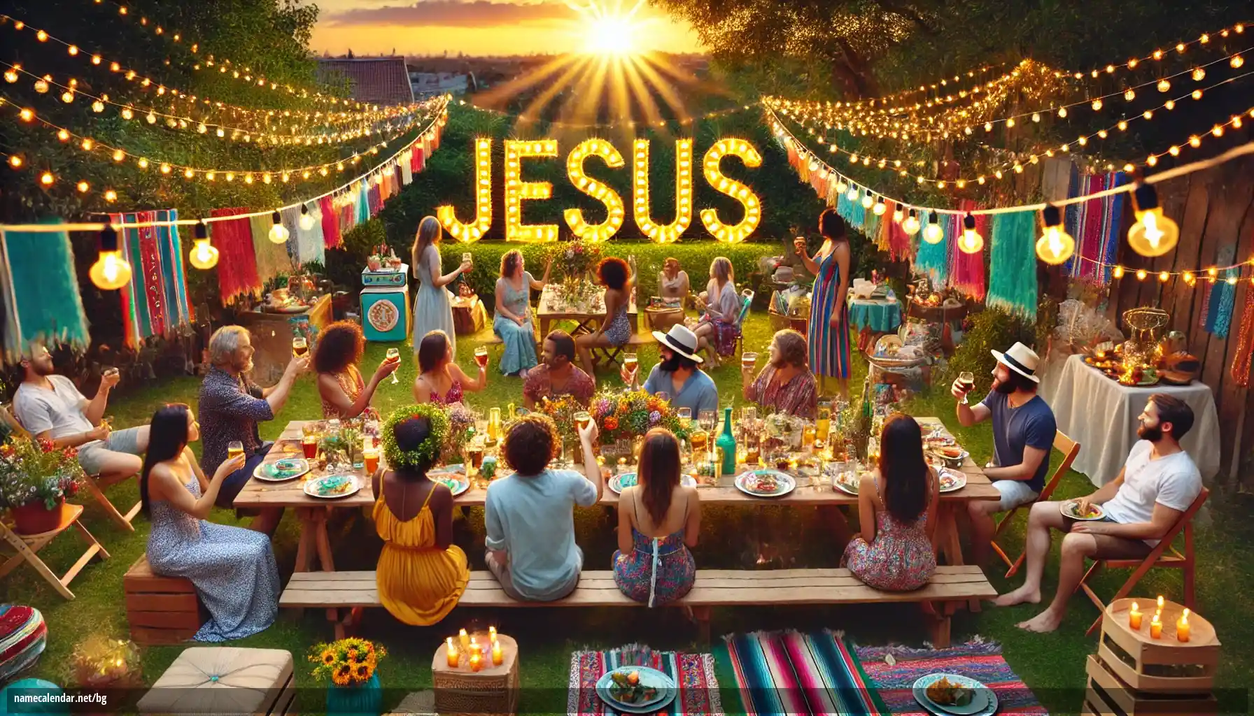 Празнуване на имен ден и име - Jesus