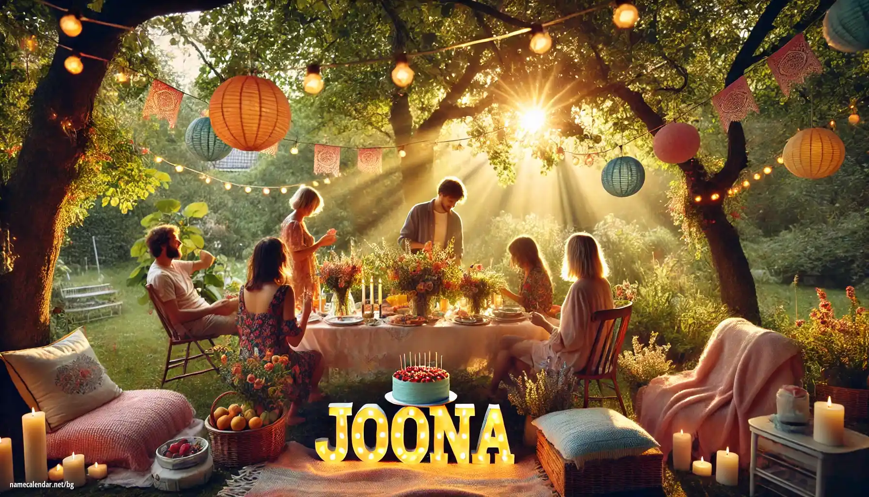 Празнуване на имен ден и име - Joona