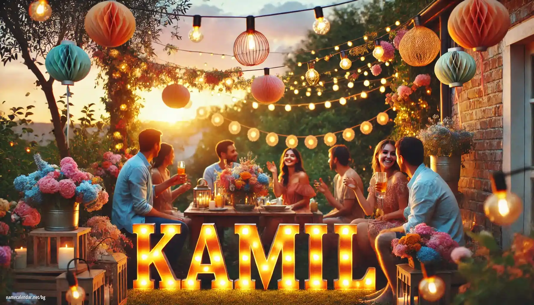 Празнуване на имен ден и име - Kamil