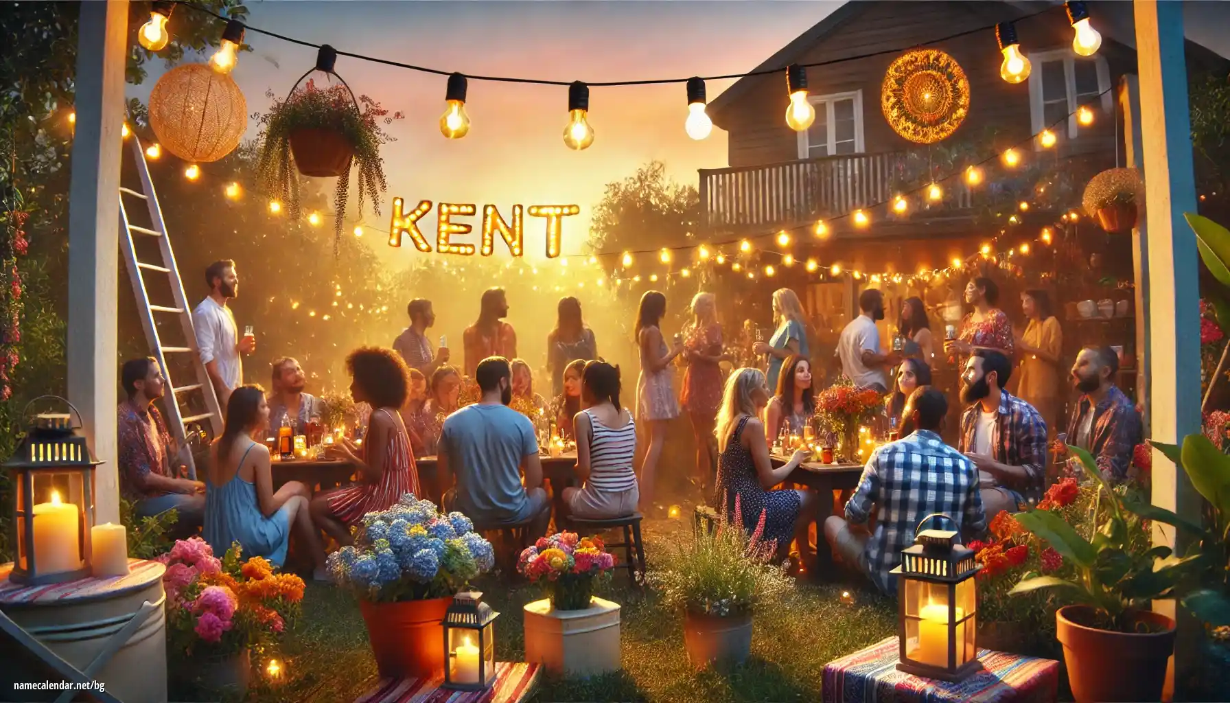 Празнуване на имен ден и име - Kent