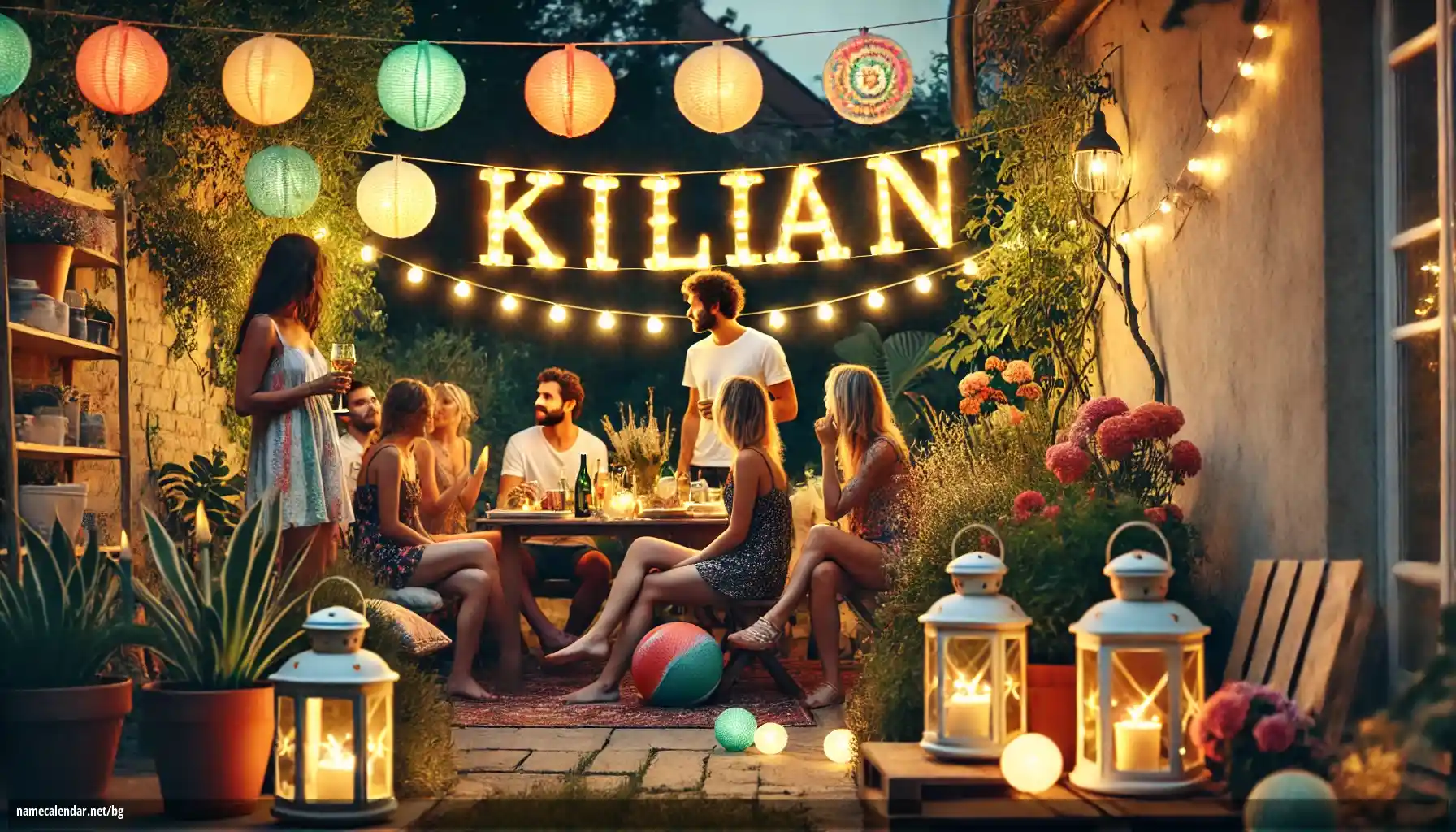 Празнуване на имен ден и име - Kilian