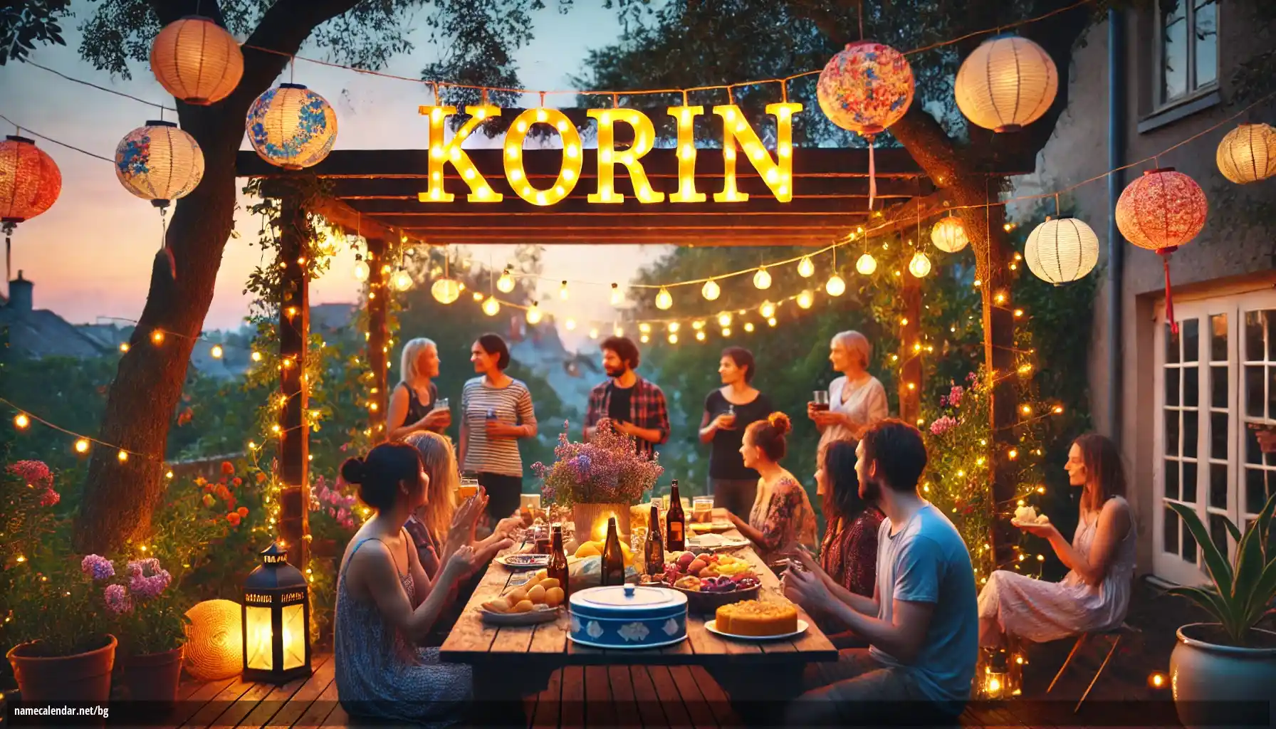 Празнуване на имен ден и име - Korin