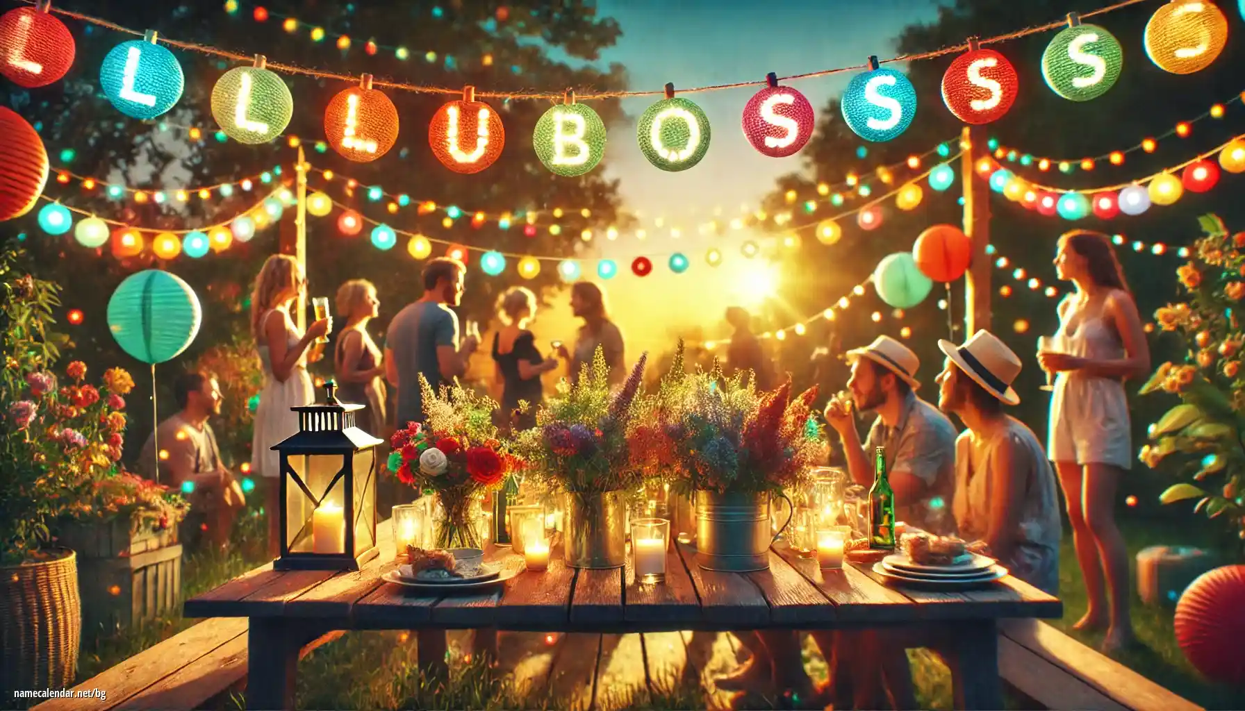 Празнуване на имен ден и име - Luboš