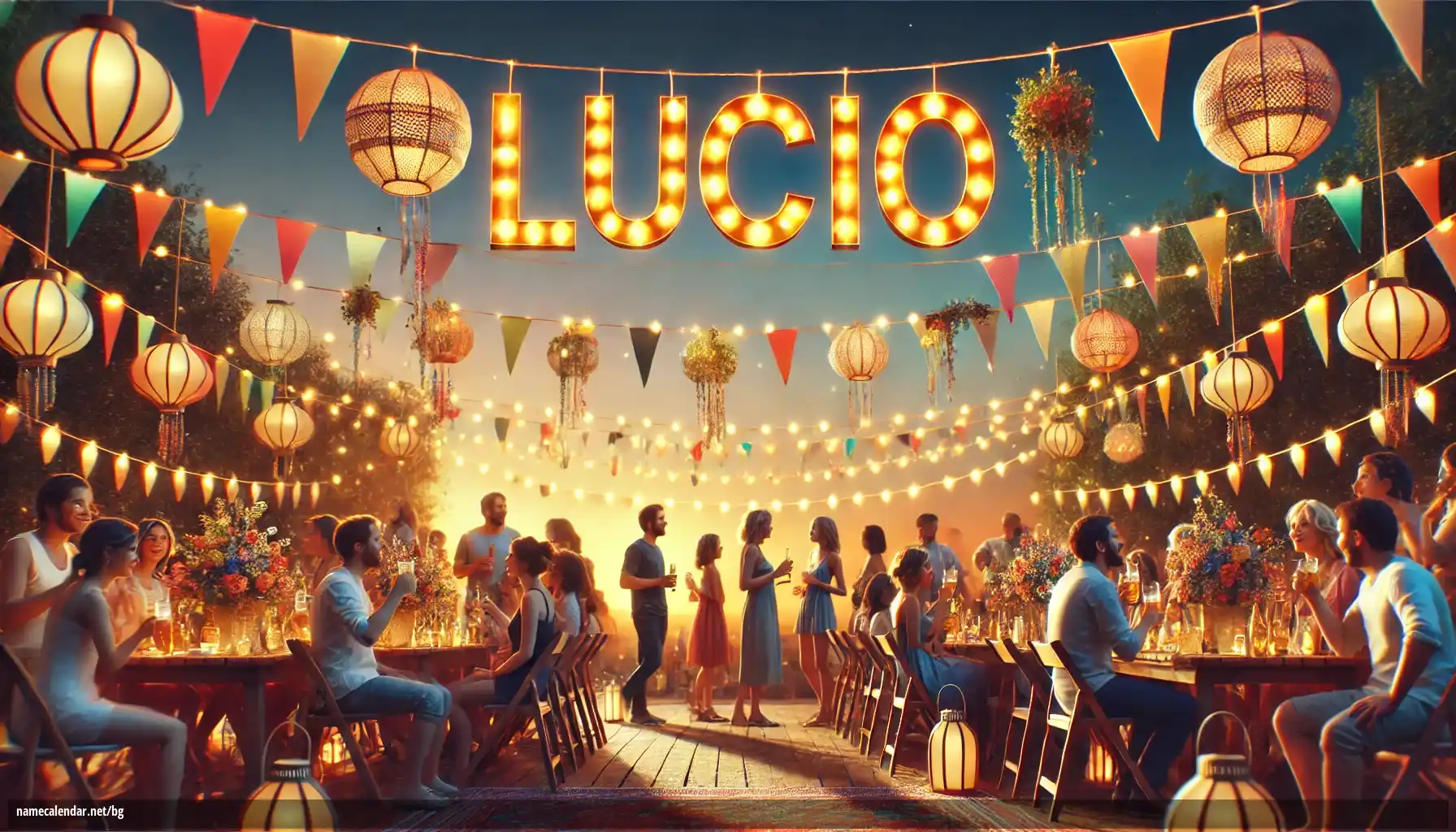 Празнуване на имен ден и име - Lucio