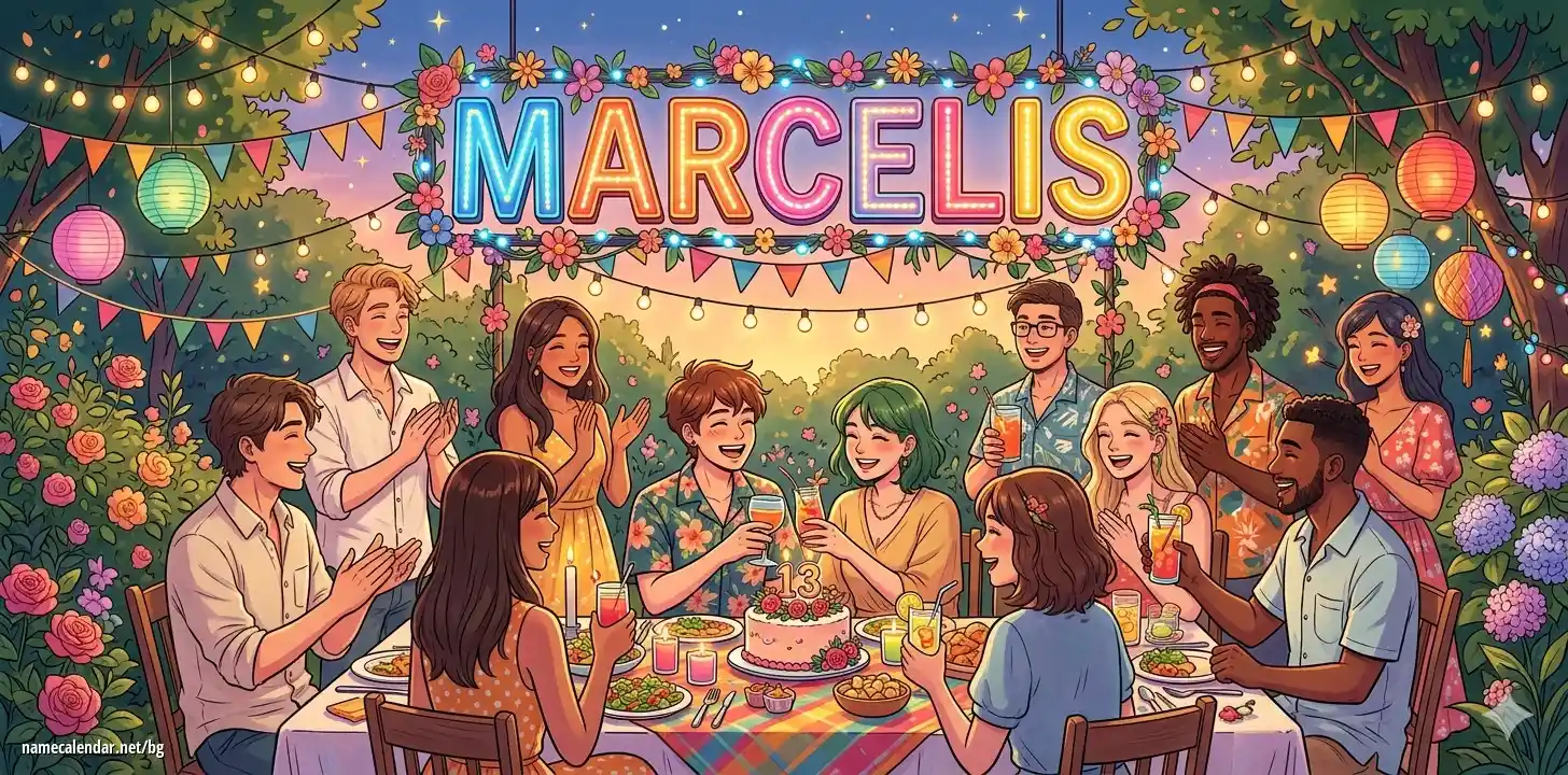 Празнуване на имен ден и име - Marcelis