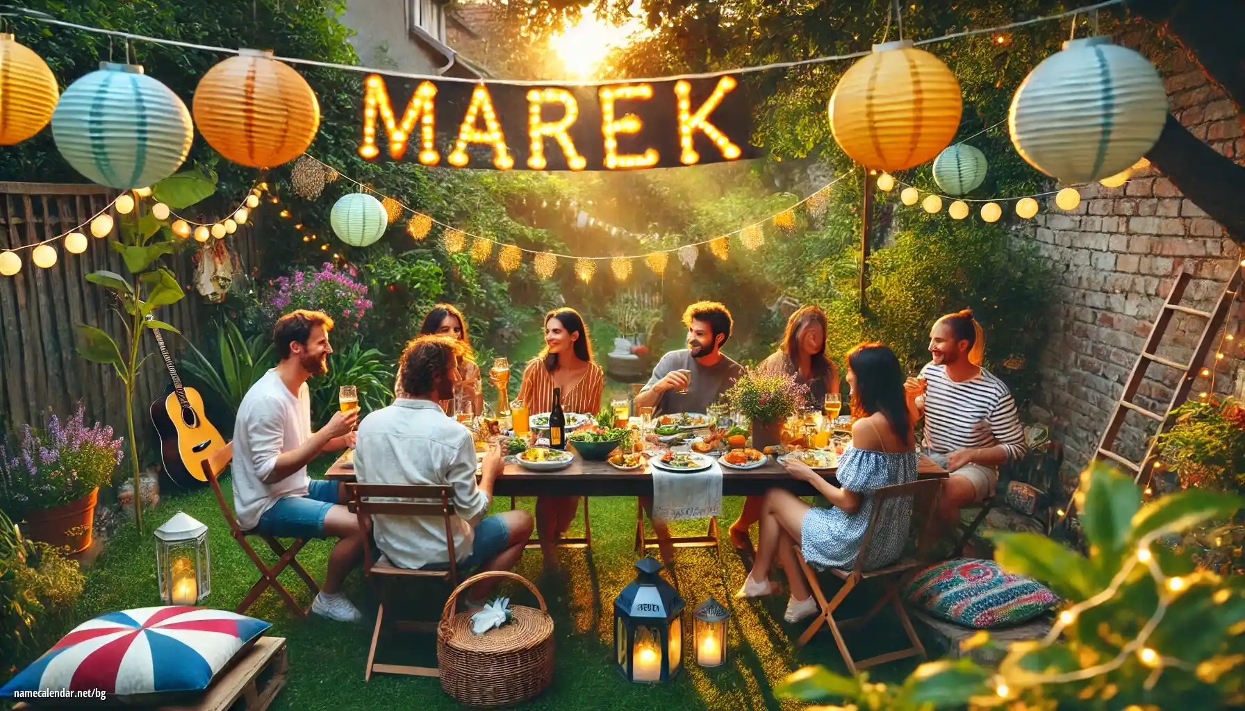 Празнуване на имен ден и име - Marek