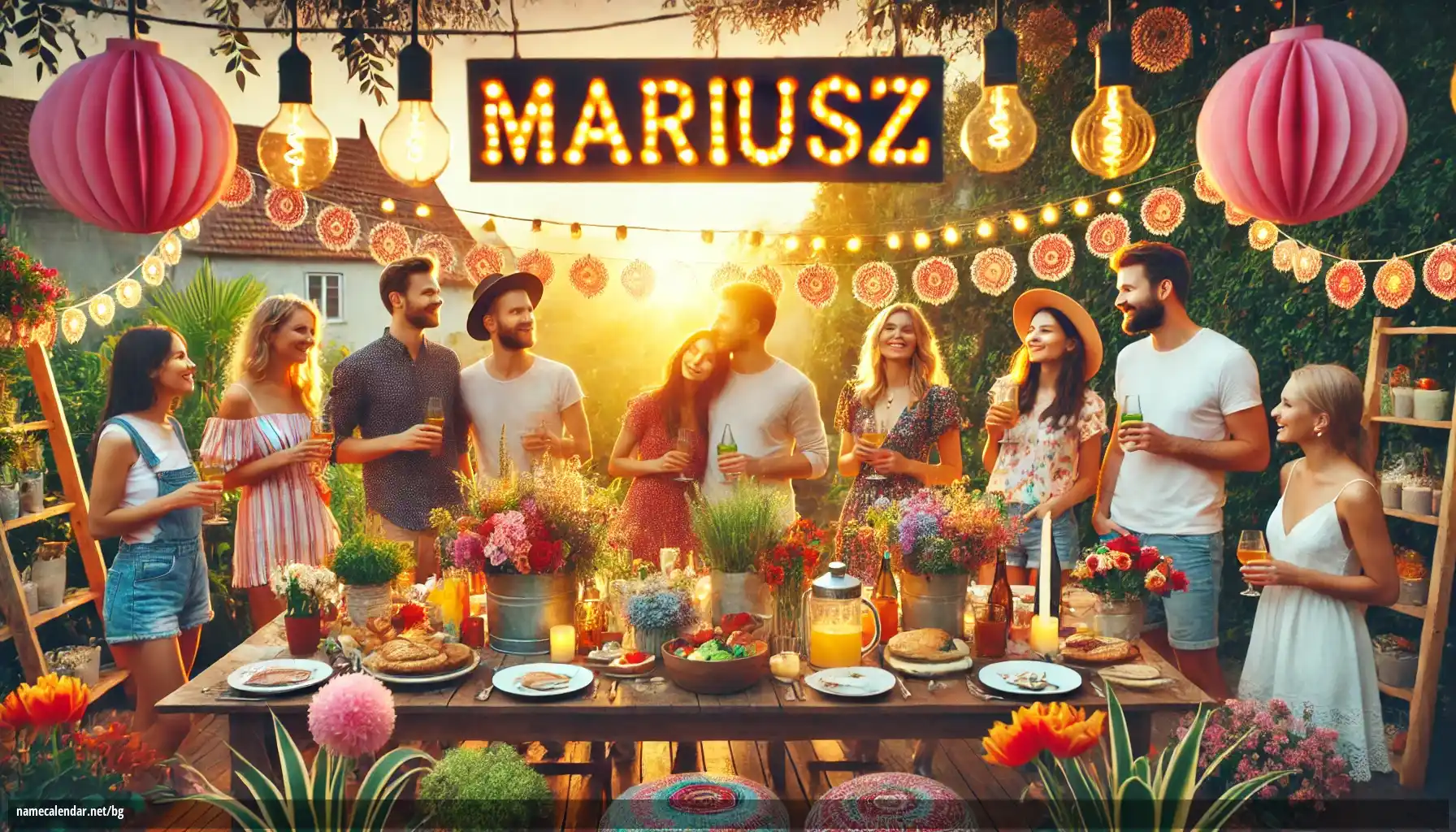 Празнуване на имен ден и име - Mariusz