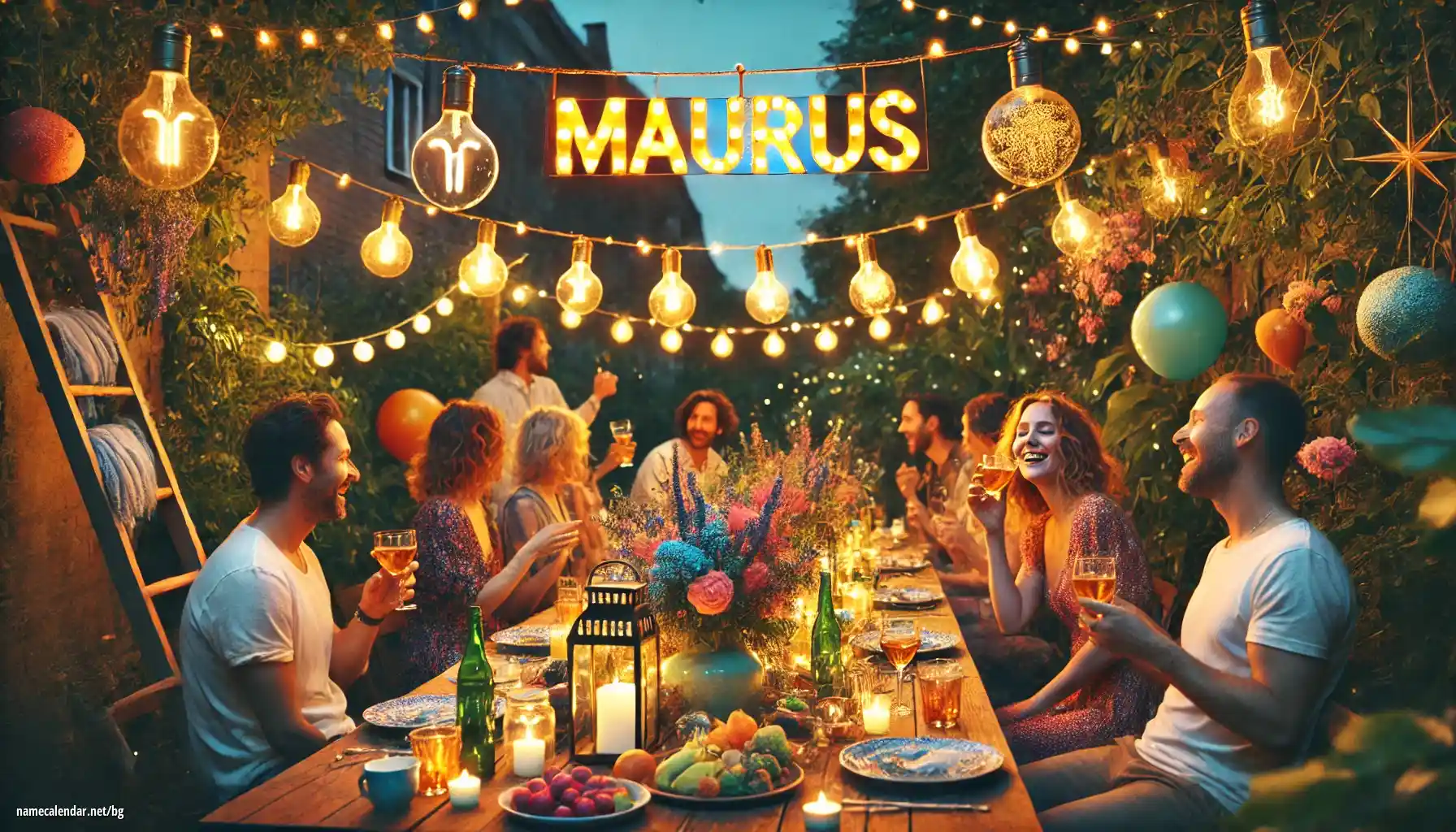 Празнуване на имен ден и име - Maurus